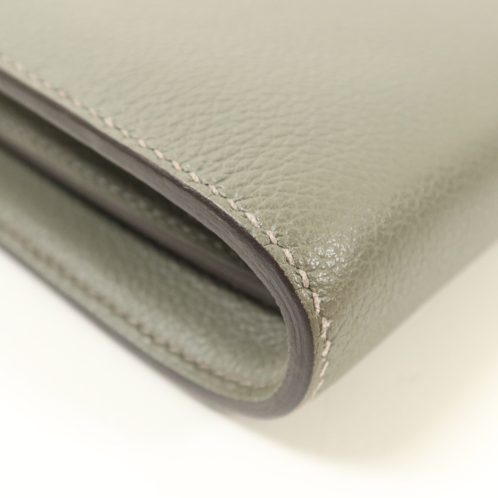 HERMES Evercolor皮革Constance To Go肩背袋Gris Meyer