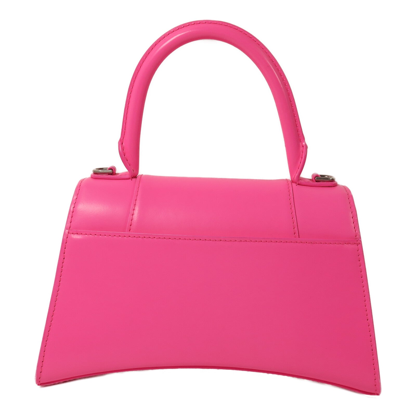 BALENCIAGA 【激減優惠】牛皮皮革Hourglass HandBag Small手挽肩背兩用袋