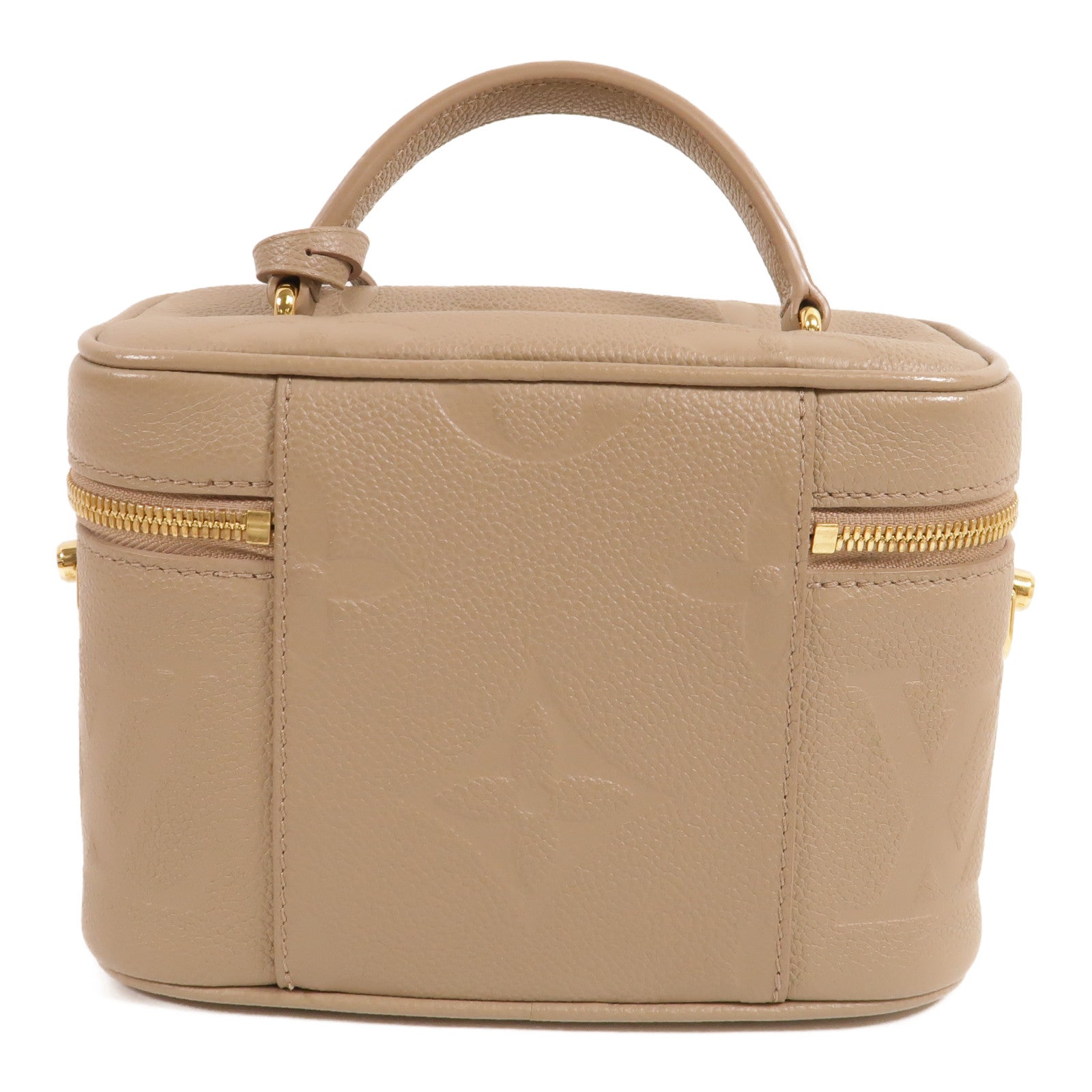 LOUIS VUITTON Monogram Empreinte Vanity PM金扣手挽肩背兩用袋
