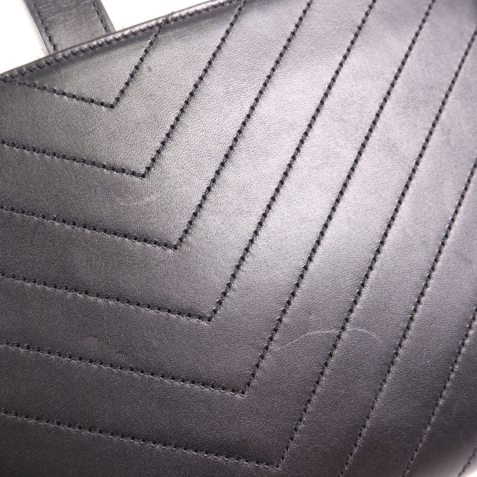 SAINT LAURENT 牛皮皮革Chain Shoulder金扣鏈帶肩背袋