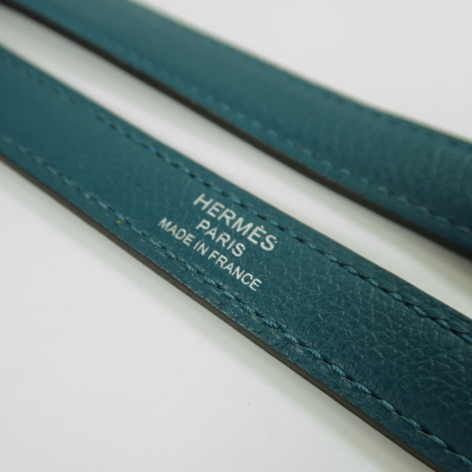 HERMES Evercolor皮革Bolide 1923 25 Vert Bosphore