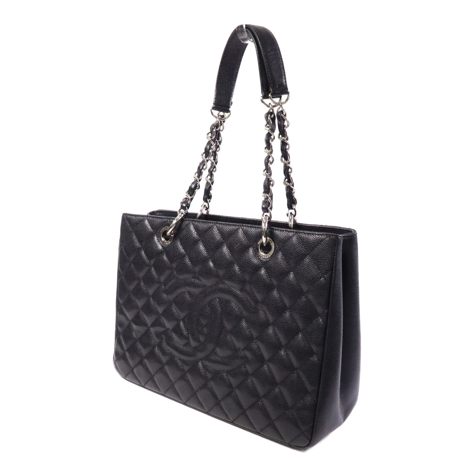 CHANEL GST Grand Shopping Tote Bag鏈帶肩背袋