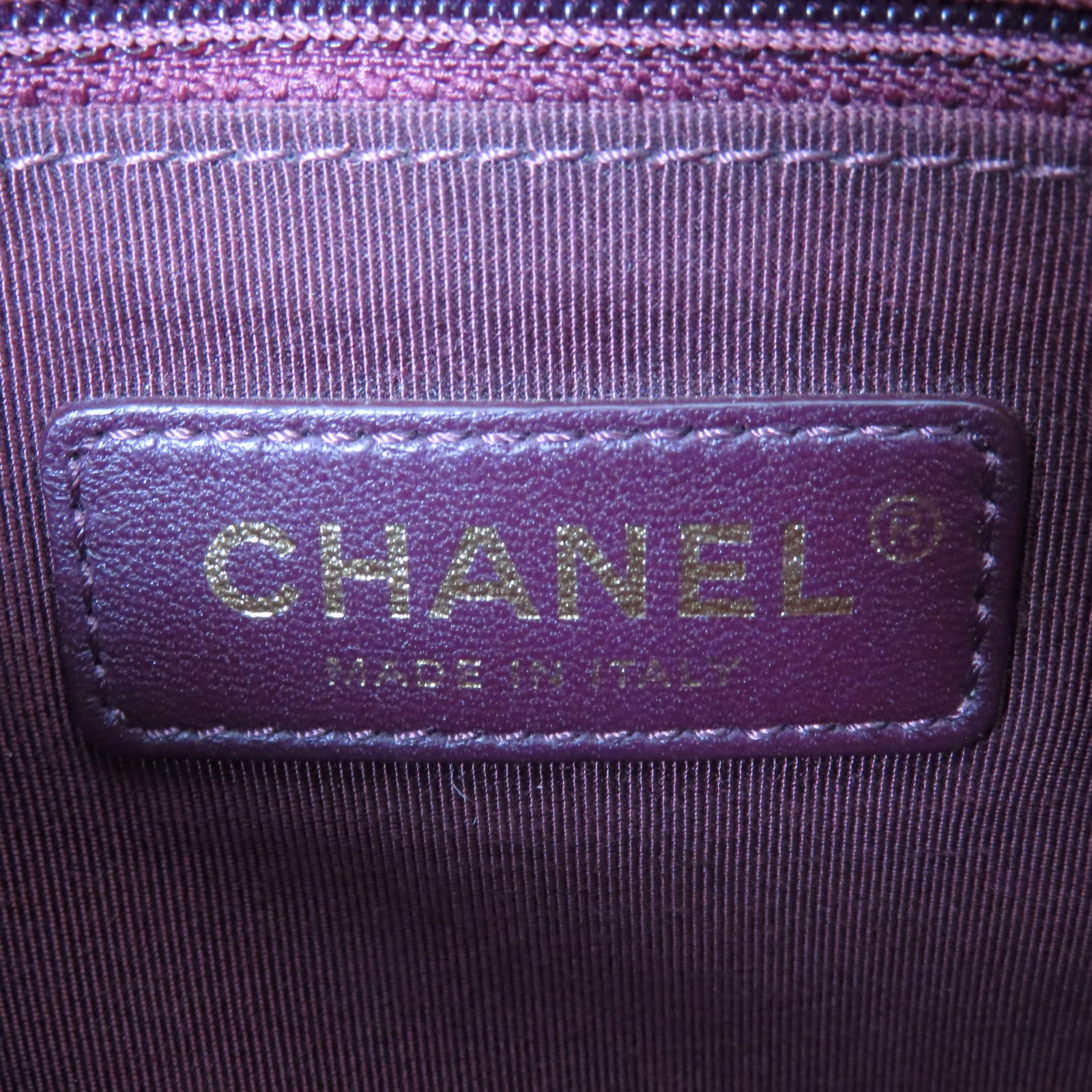 CHANEL 菱格羊皮皮革Mademoiselle Vintage Tote金扣鏈帶肩背袋黑色