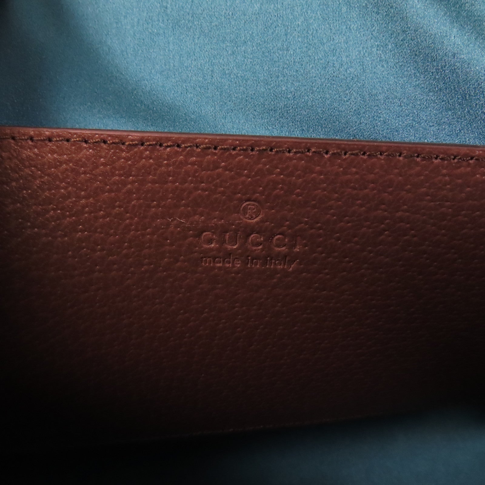 GUCCI 塗層帆布Ophidia GG金扣肩背袋