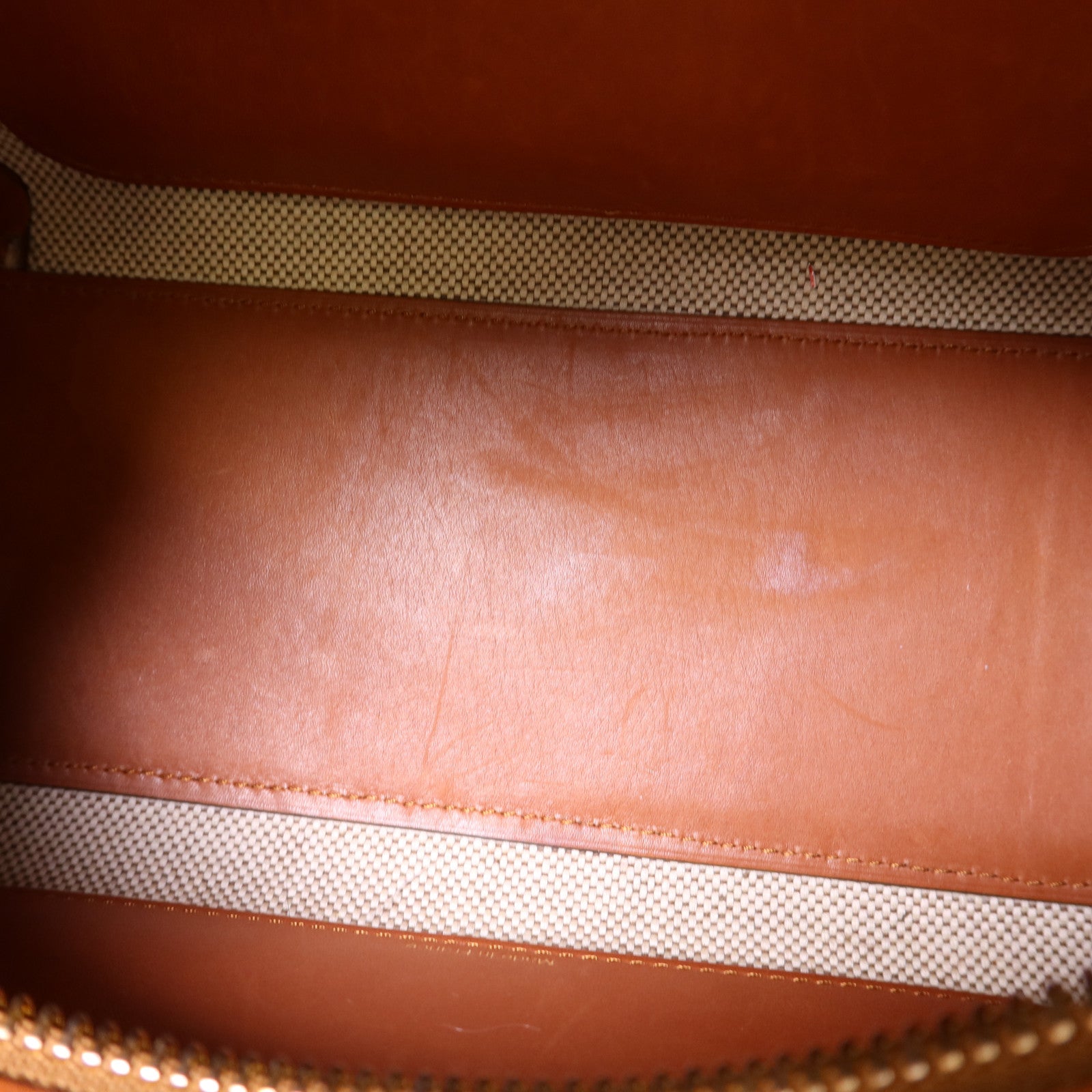 Delvaux 帆布/皮革Cool Box MM金扣手挽肩背兩用袋