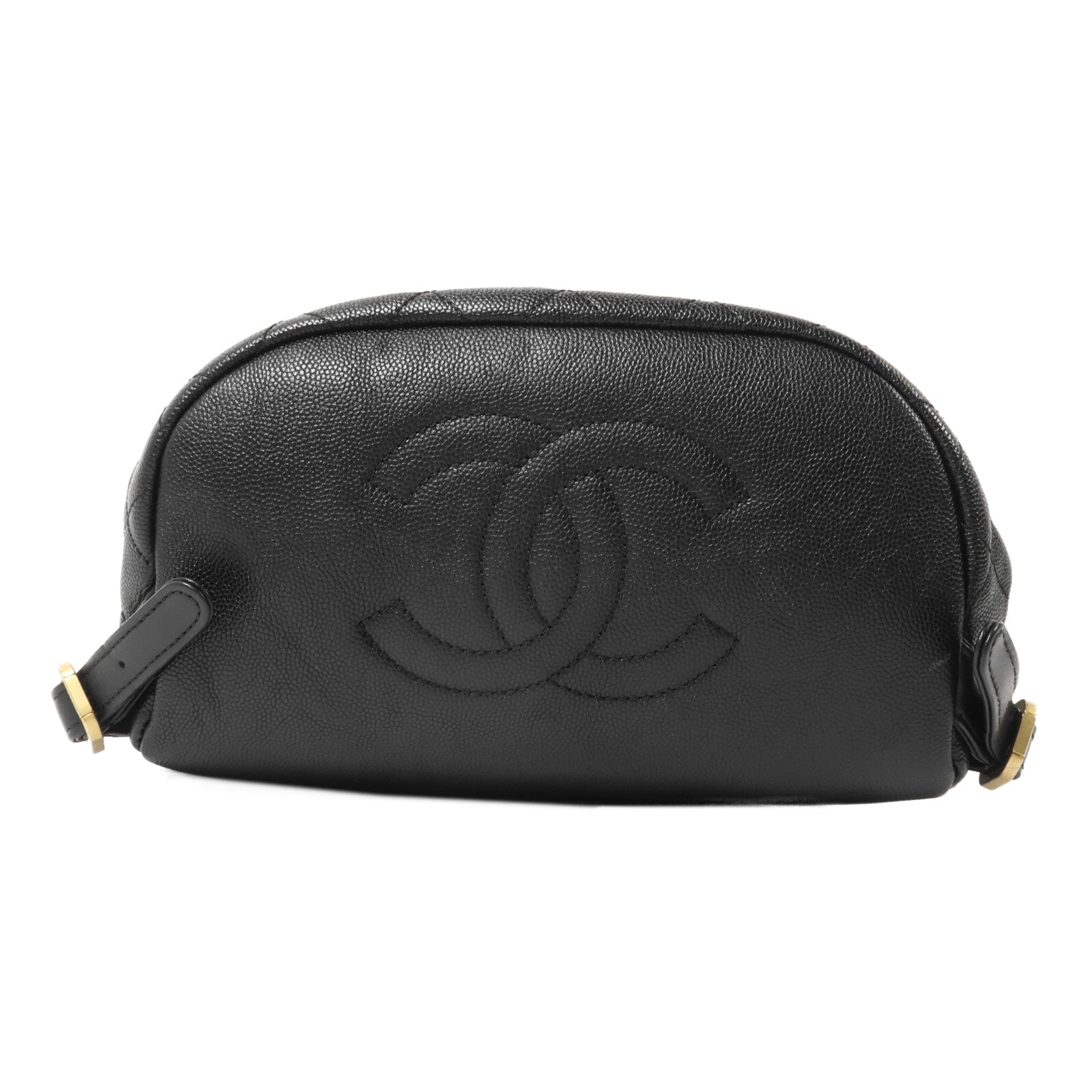 CHANEL 牛皮皮革Chain Backpack鏈帶背包