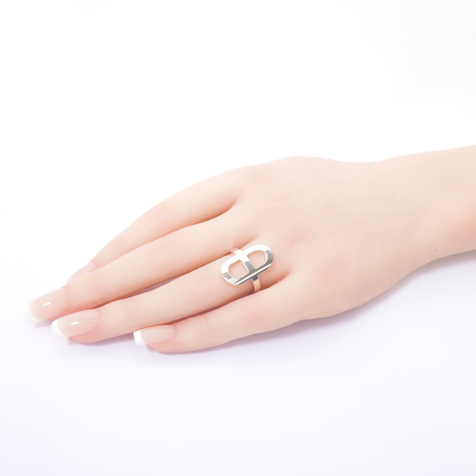 HERMES 925純銀Silver Ring戒指US#6