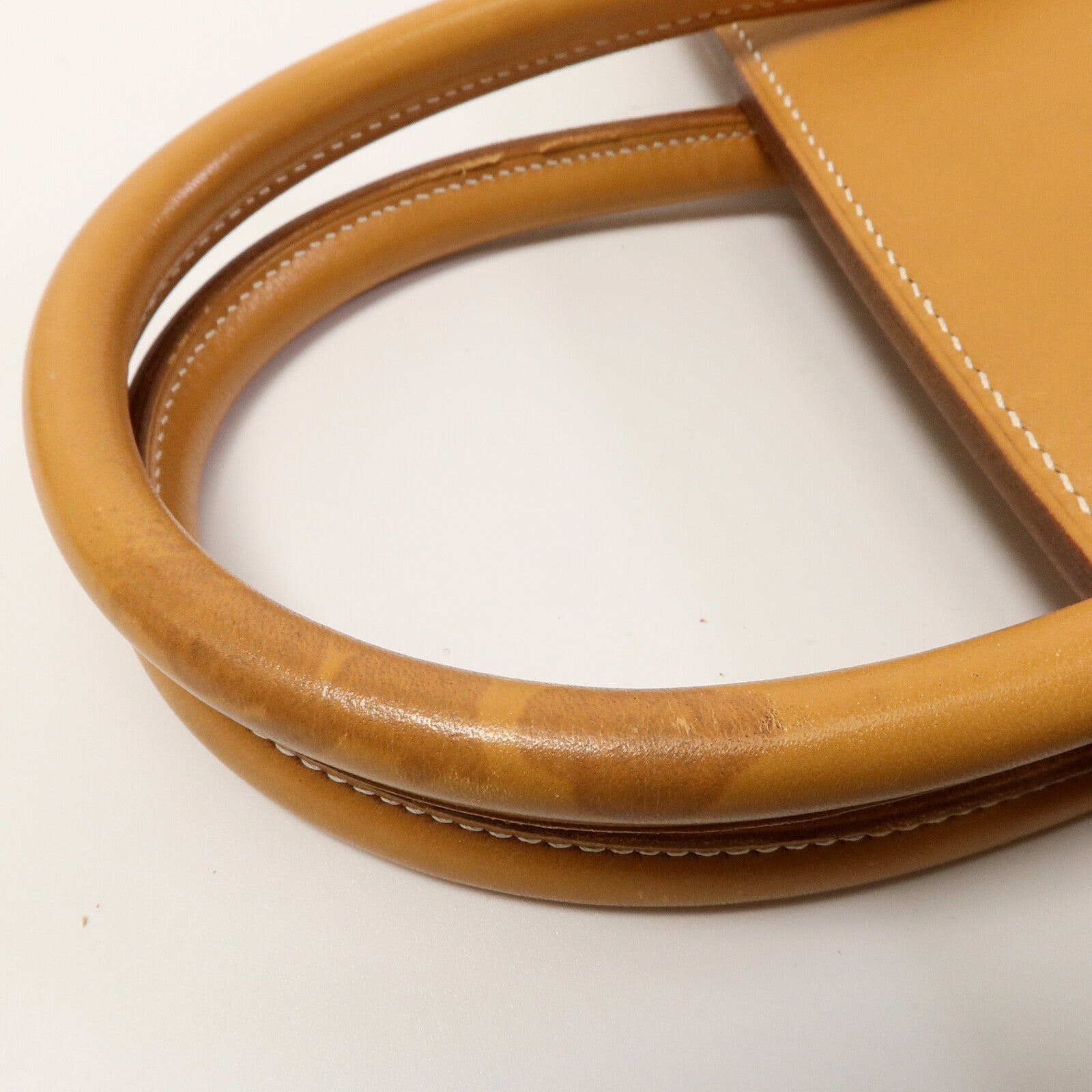 HERMES Gulliver皮革Birkin 35手挽袋Beige