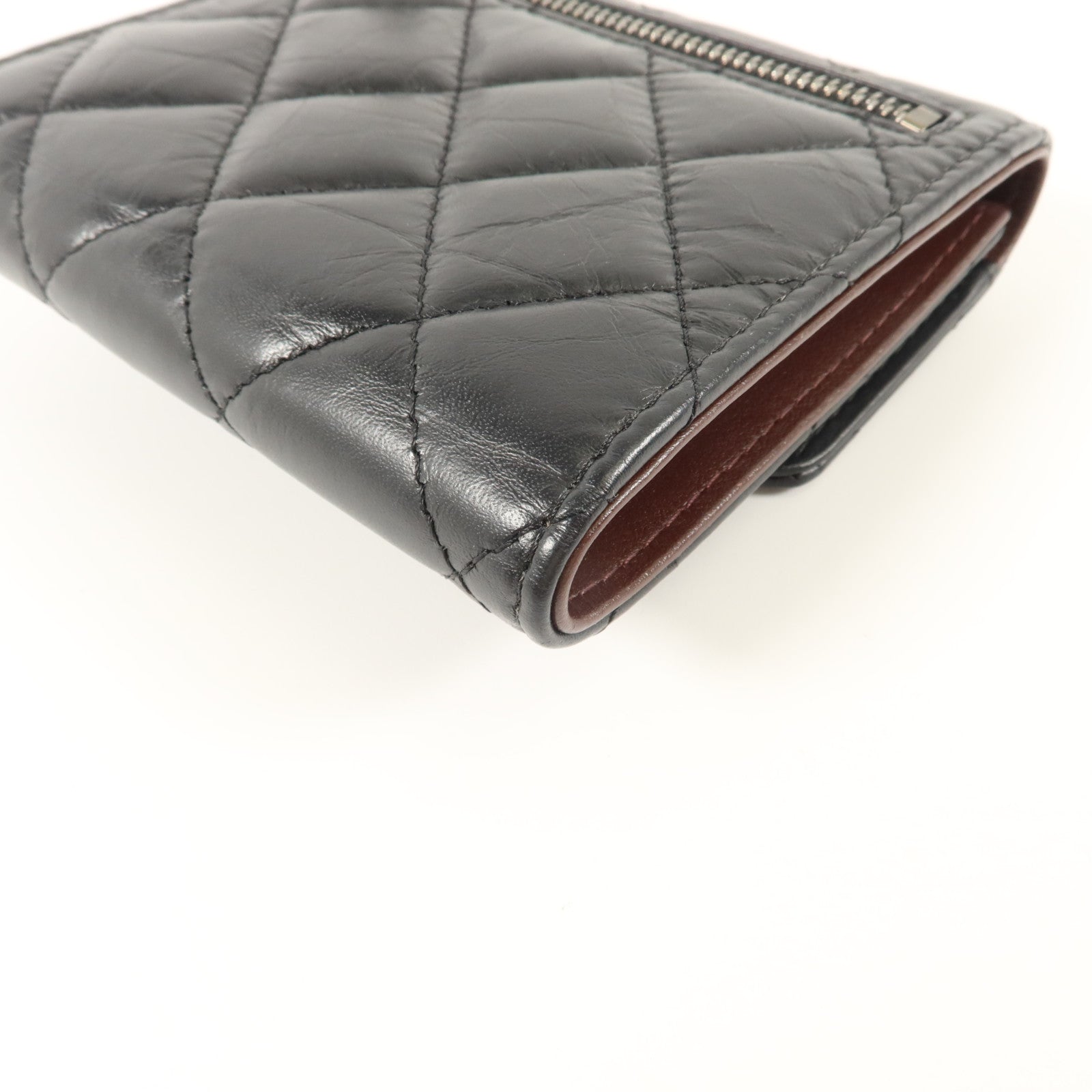 CHANEL 羊皮皮革2.55 Wallet錢包