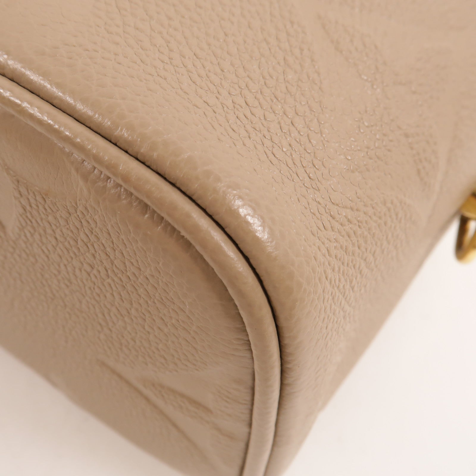 LOUIS VUITTON Monogram Empreinte Vanity PM金扣手挽肩背兩用袋