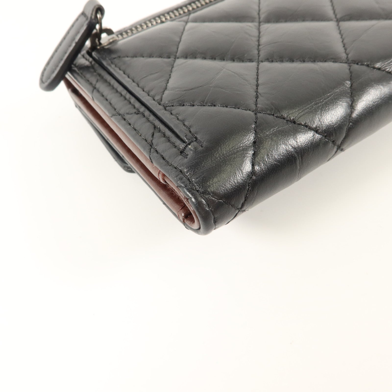 CHANEL 羊皮皮革2.55 Wallet錢包