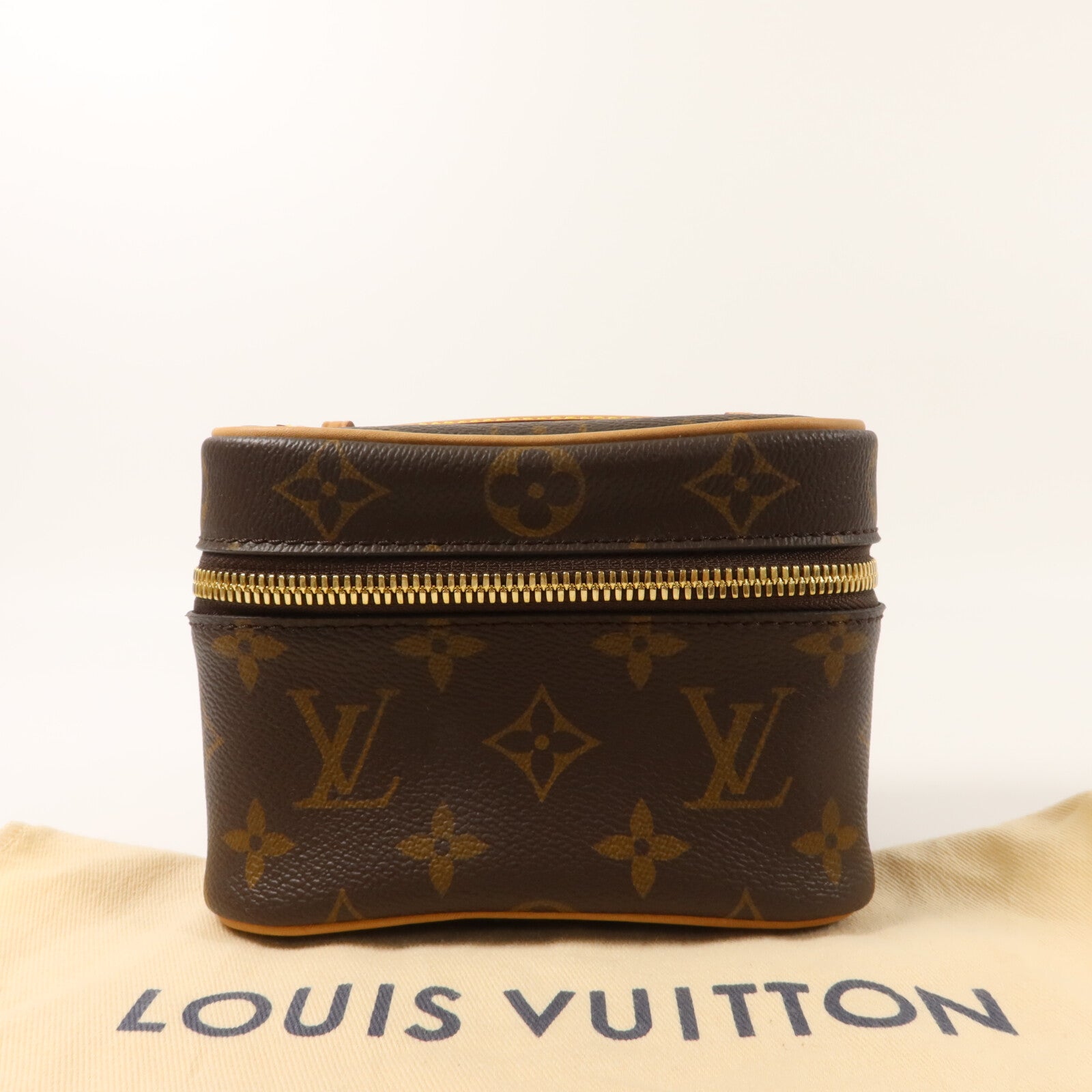 LOUIS VUITTON Monogram Nice Nano化妝袋