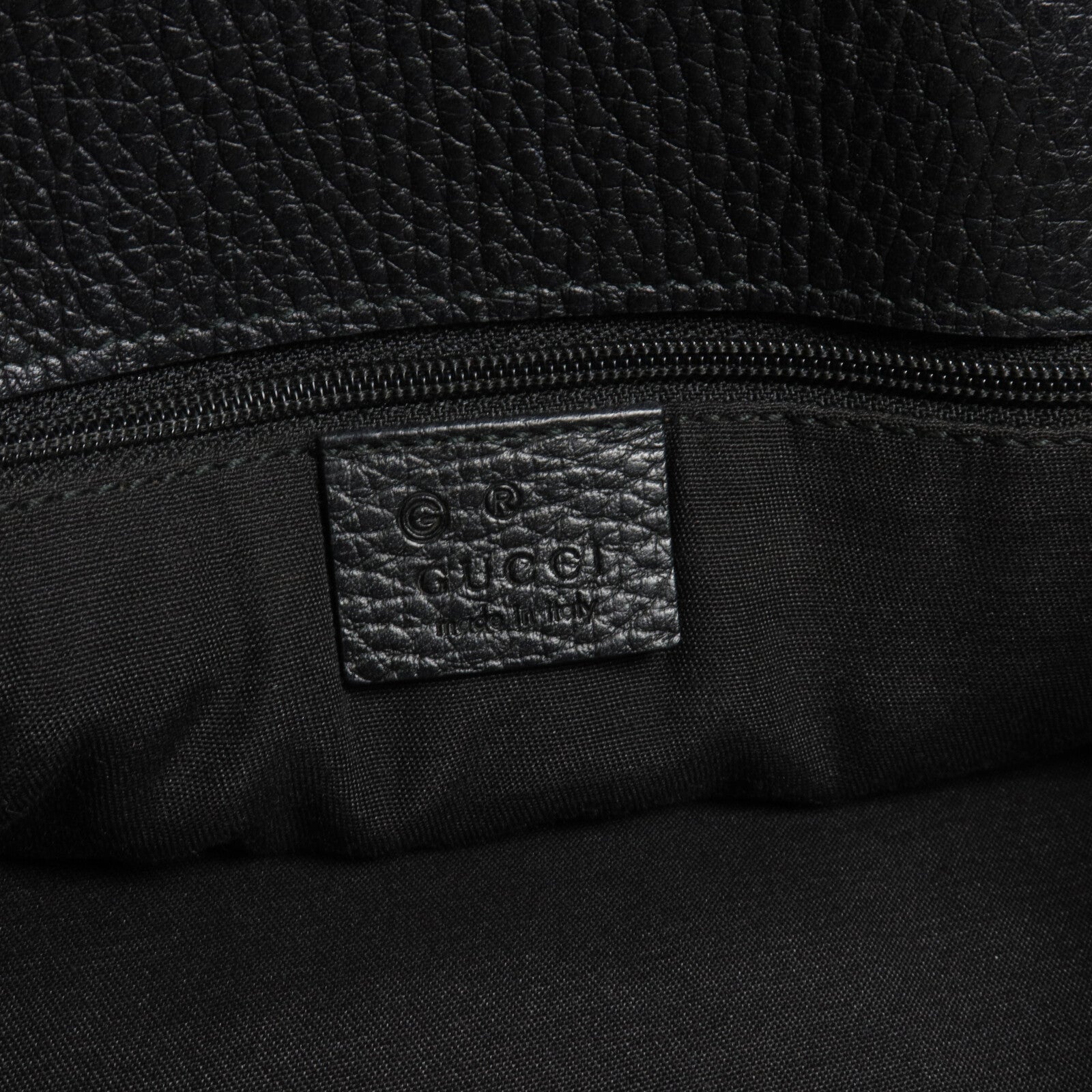 GUCCI 粒面牛皮Shoulder Tote-肩背袋/手挽袋
