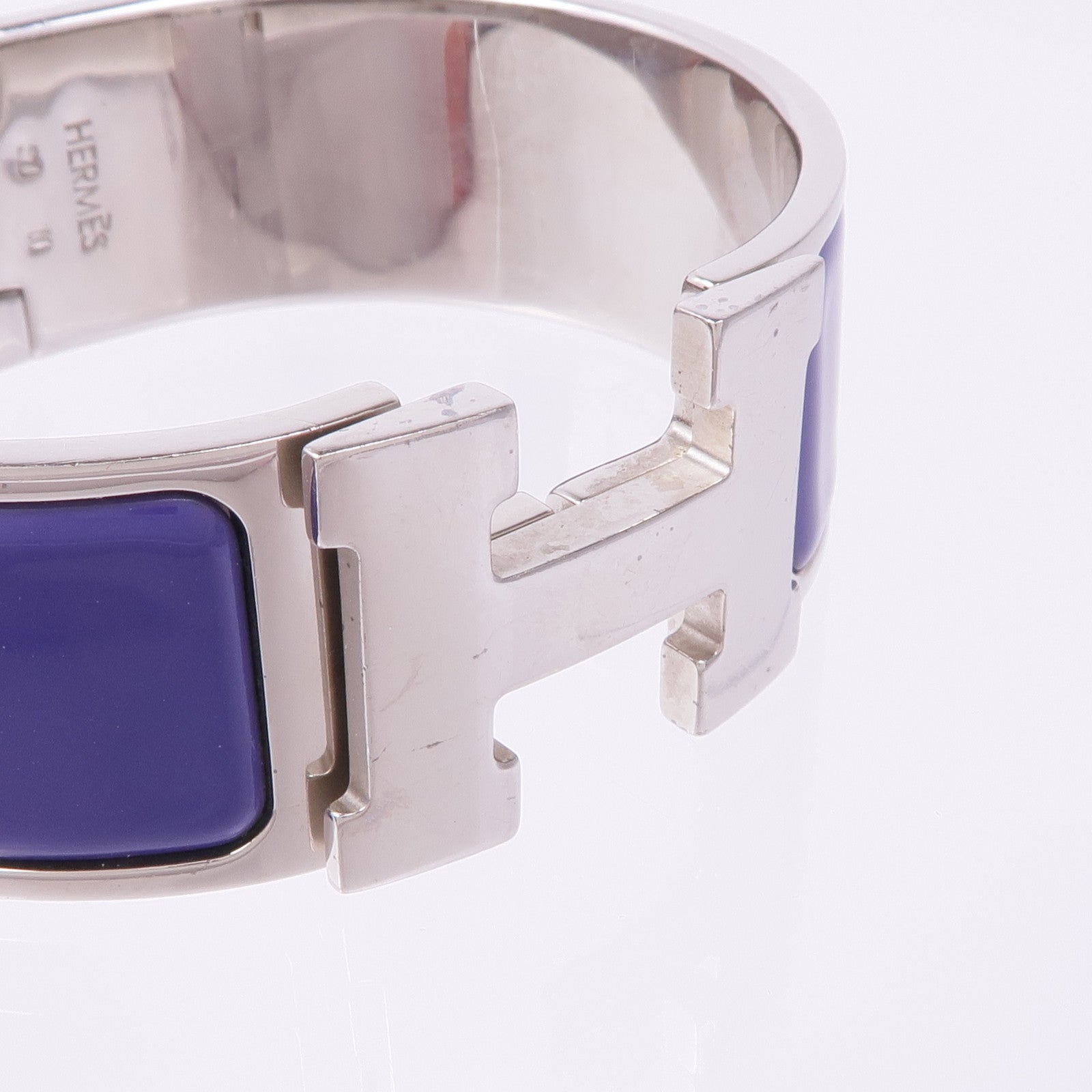 HERMES 金屬/琺瑯Clic-Clac H手鐲