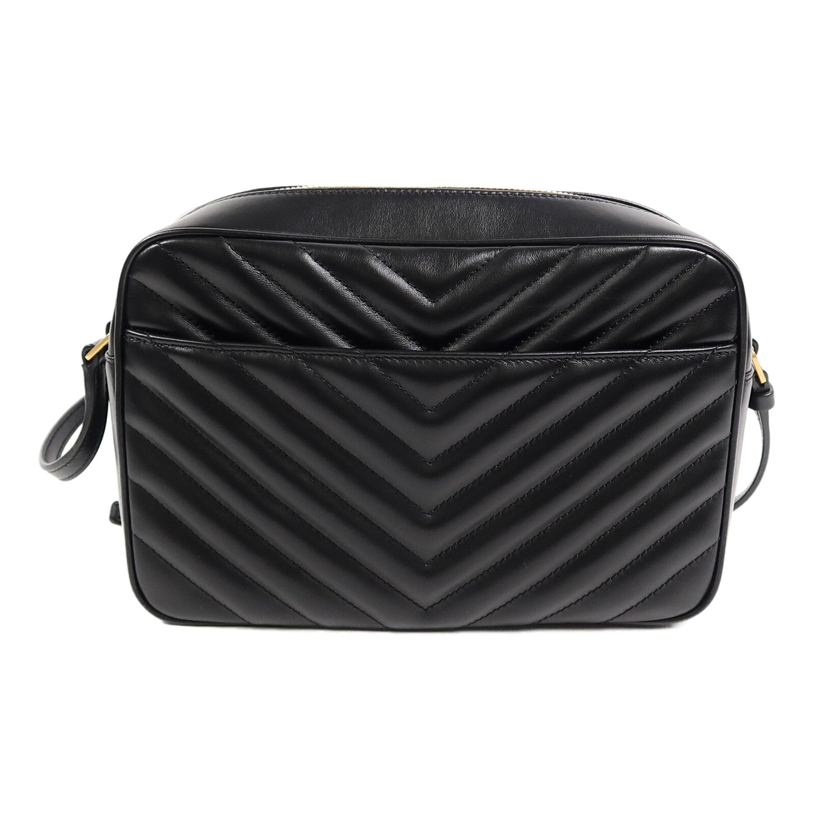 YVES SAINT LAURENT 牛皮皮革Lou Camera Bag肩背袋