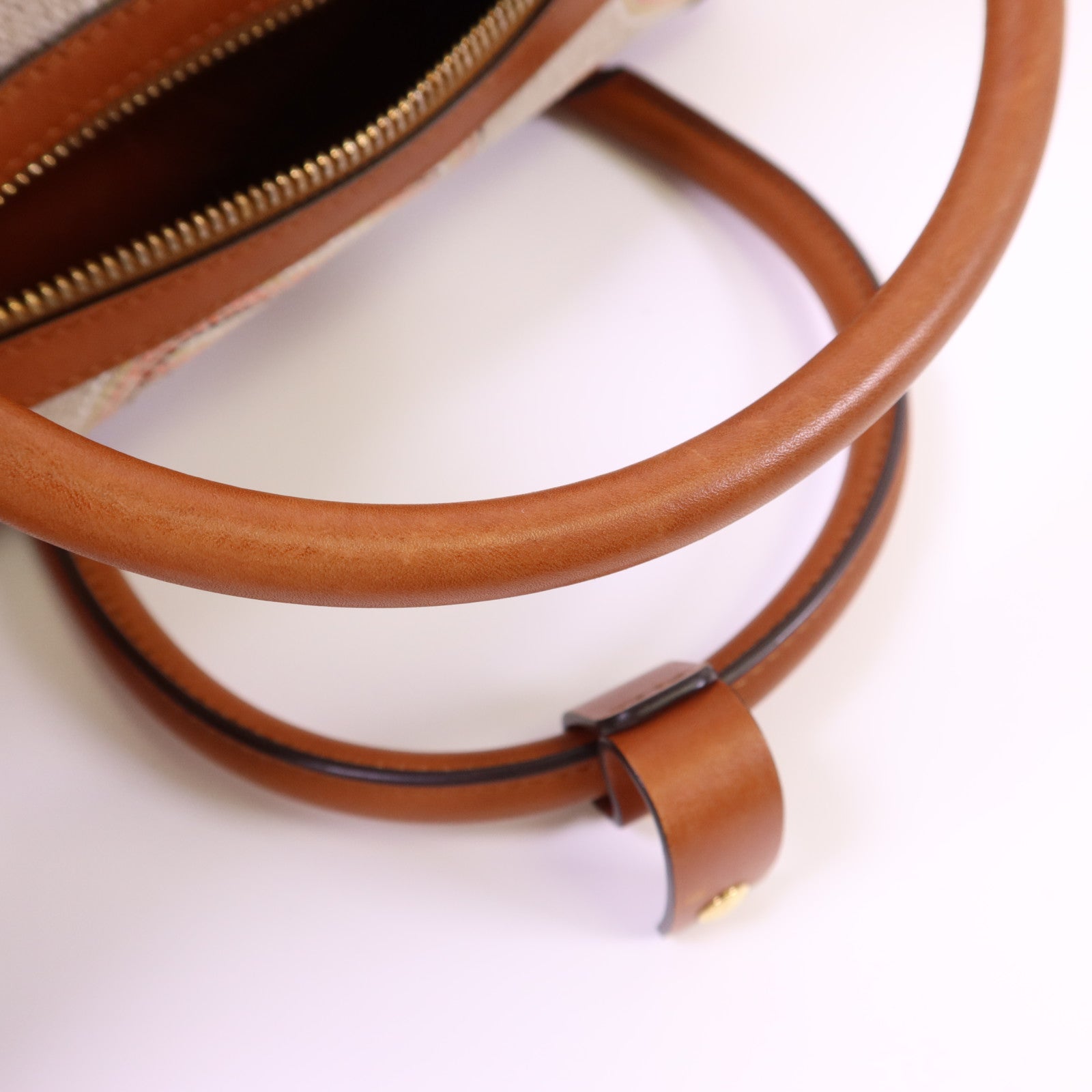 Delvaux 帆布/皮革Cool Box MM金扣手挽肩背兩用袋