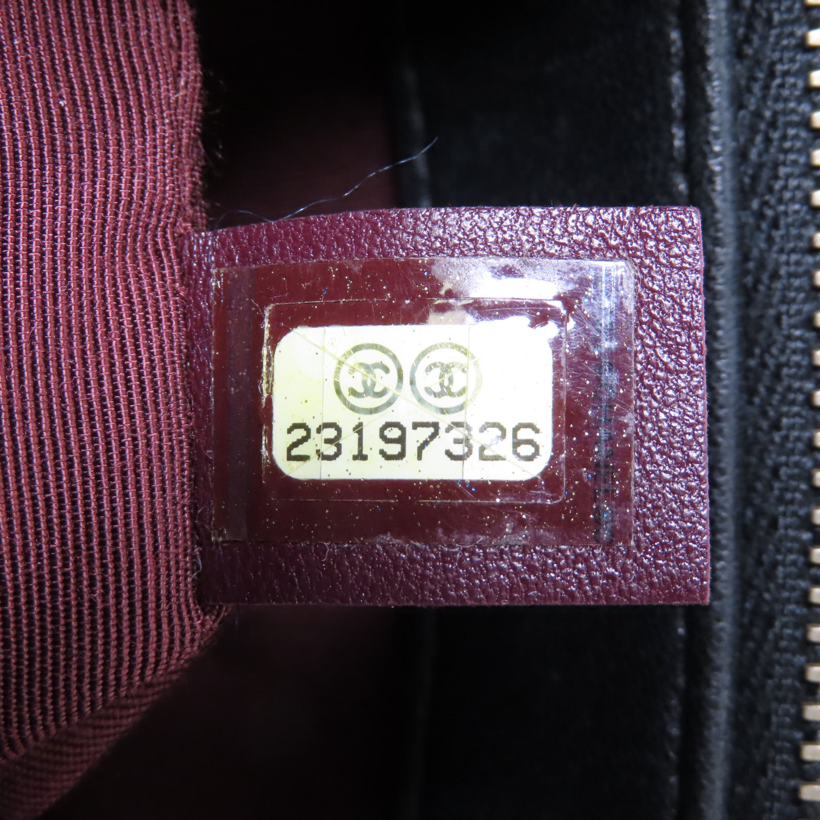 CHANEL 菱格羊皮皮革Mademoiselle Vintage Tote金扣鏈帶肩背袋黑色