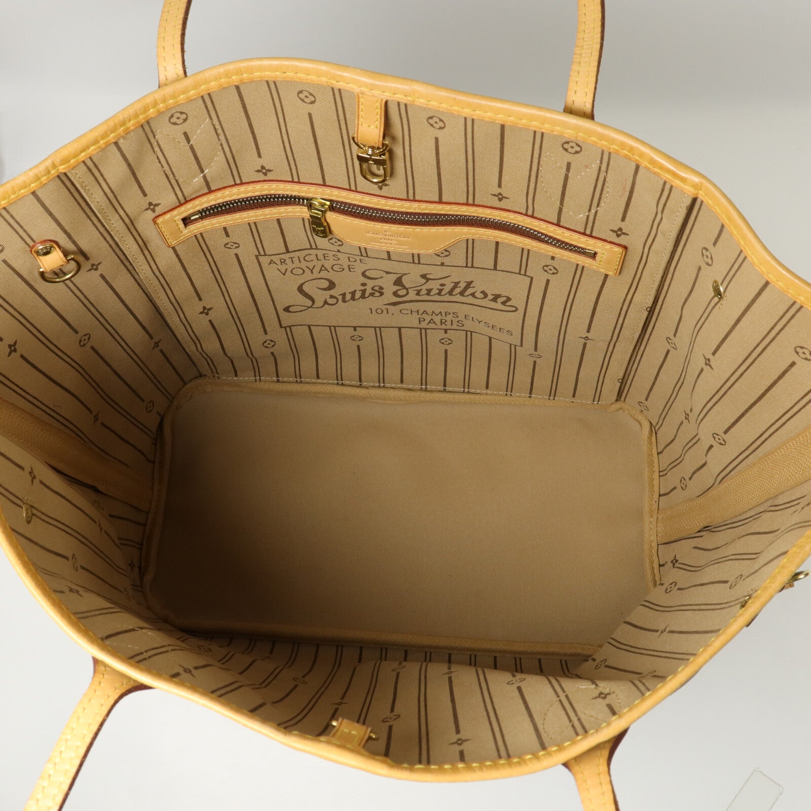 LOUIS VUITTON Monogram Neverfull MM手挽袋