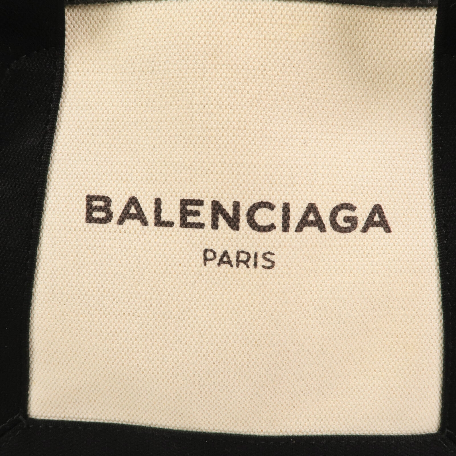 BALENCIAGA 帆布Navy Cabas Small銀扣手挽肩背兩用袋