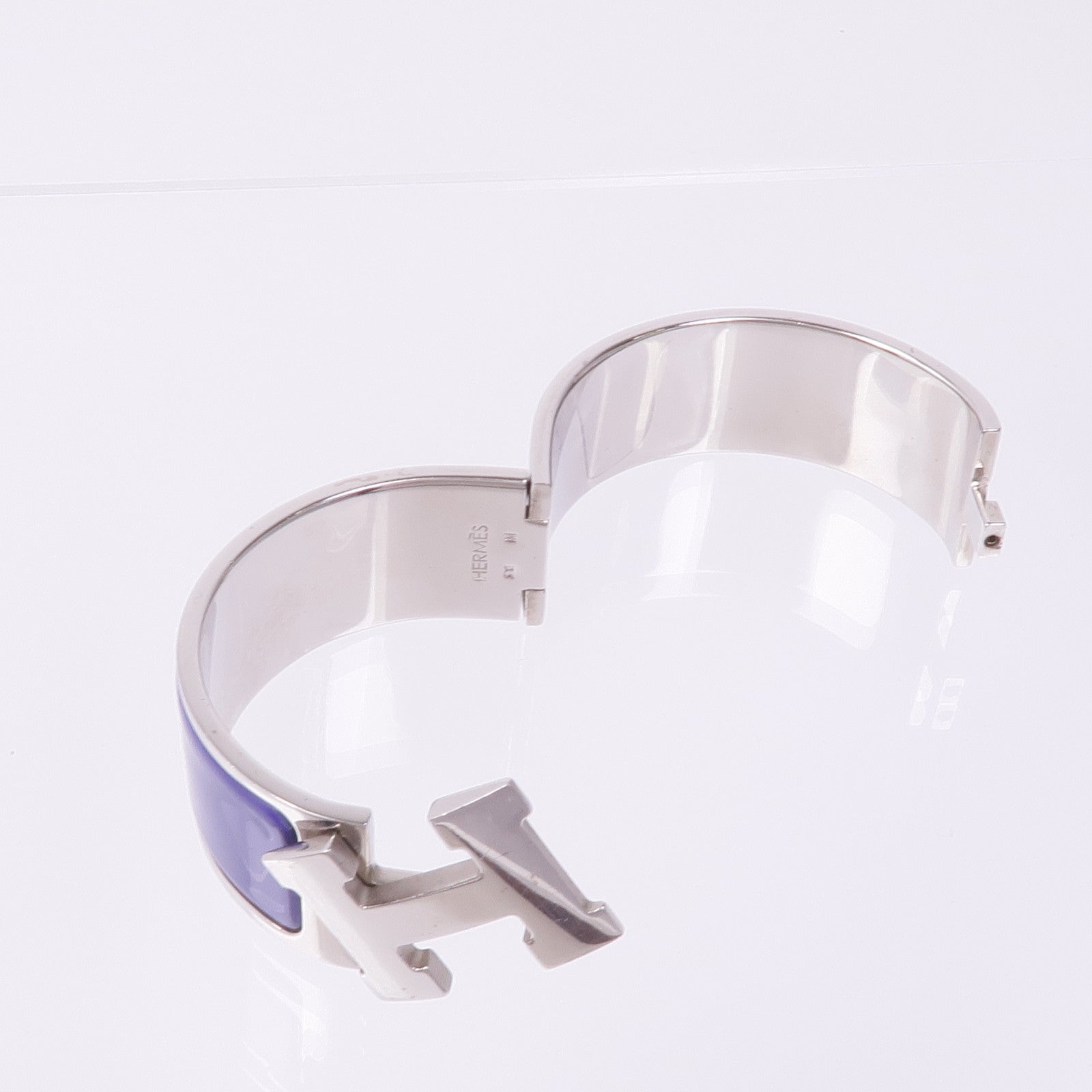 HERMES 金屬/琺瑯Clic-Clac H手鐲