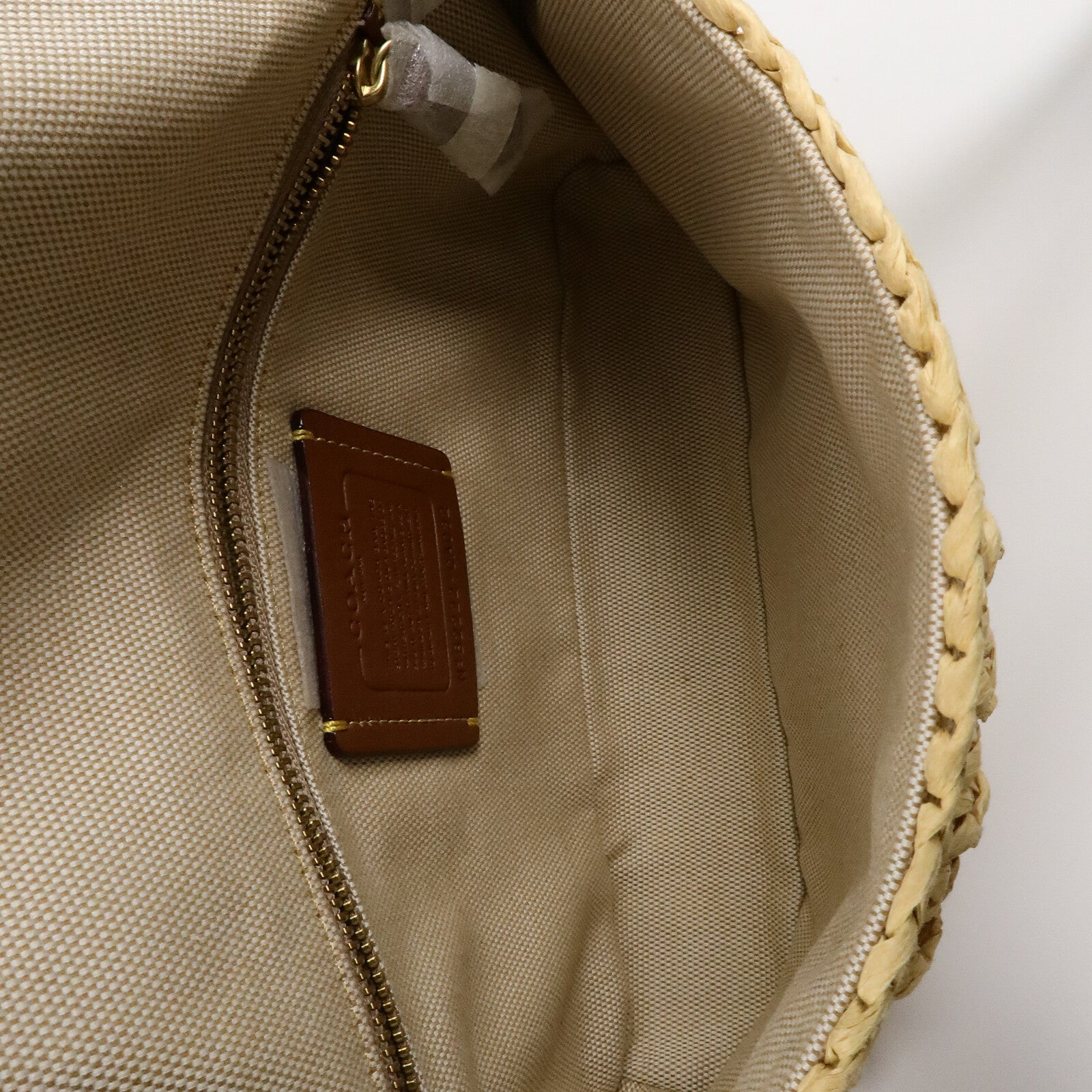 COACH 藤料Shoulder Bag肩背袋