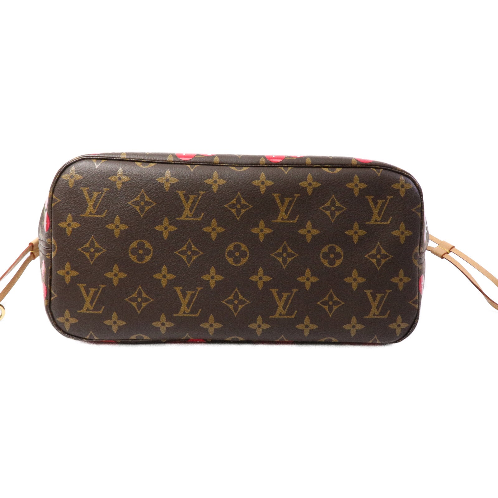 LOUIS VUITTON Monogram Cherry LV x TM Cherry Neverfull MM手挽袋