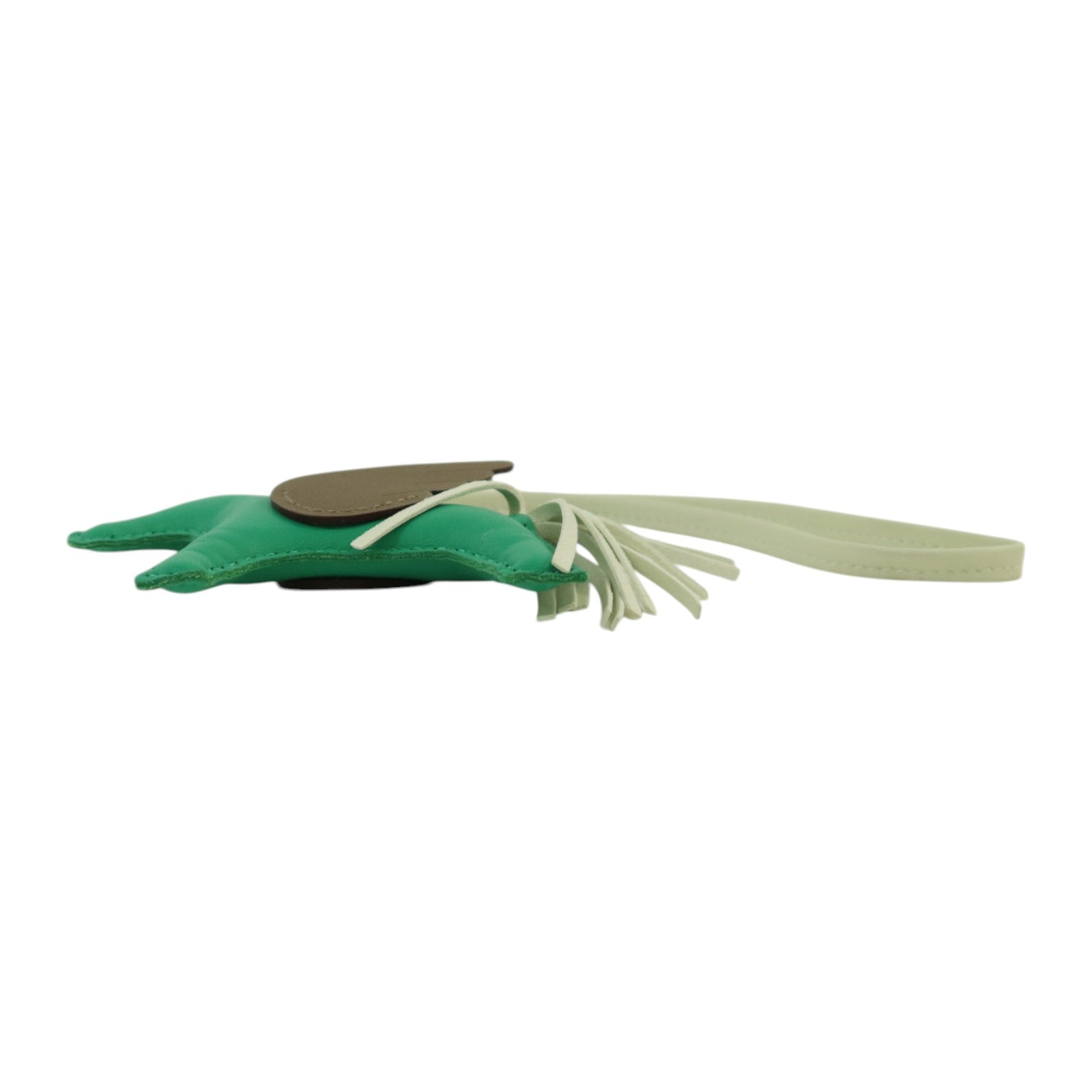 HERMES Milo皮革Rodeo Pegase PM掛飾Menthe/Vert Fizz/Eto