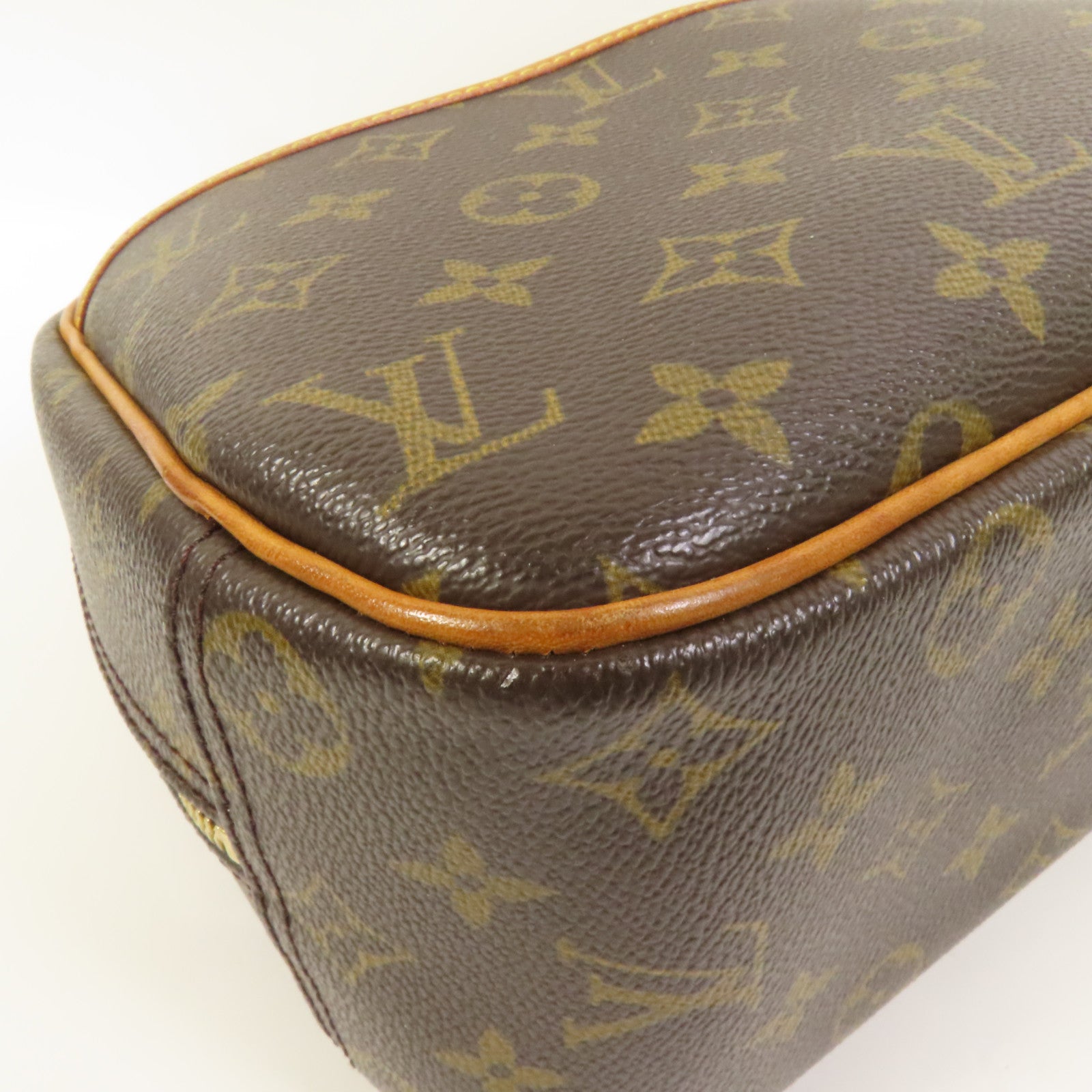 LOUIS VUITTON 【激減優惠】Monogram Deauville金扣手挽袋