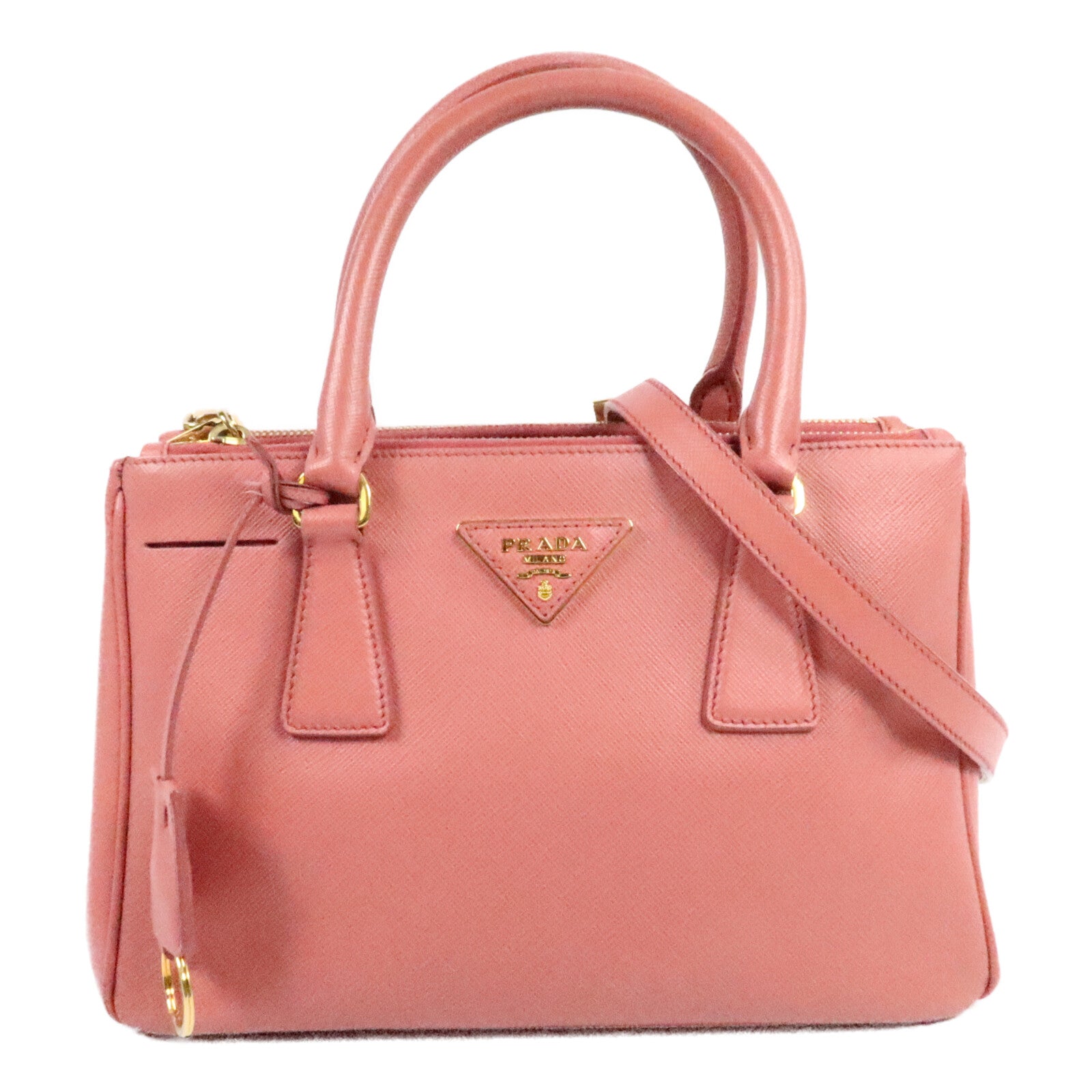 PRADA 牛皮皮革2 Way Shoulder Bag手挽肩背兩用袋