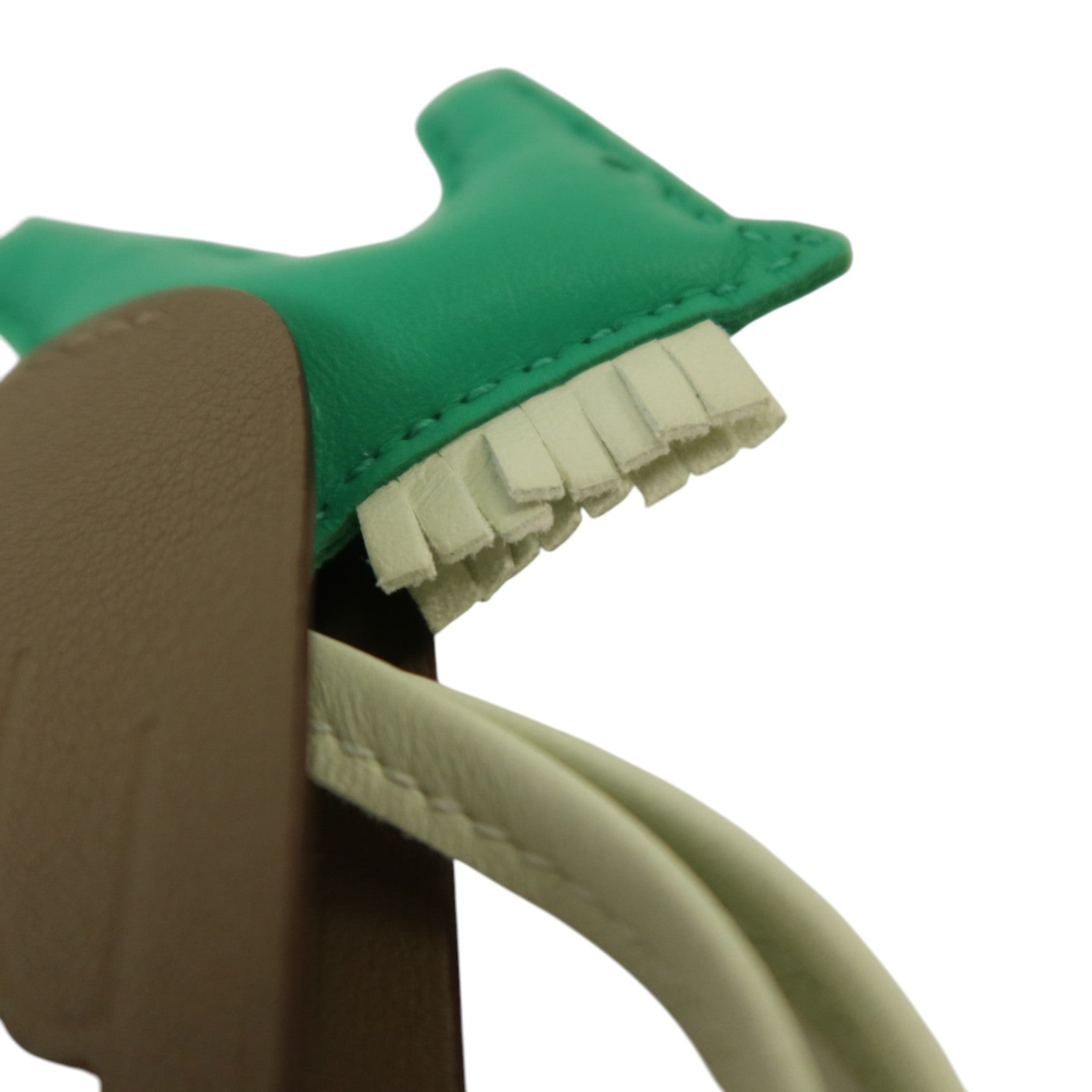 HERMES Milo皮革Rodeo Pegase PM掛飾Menthe/Vert Fizz/Eto