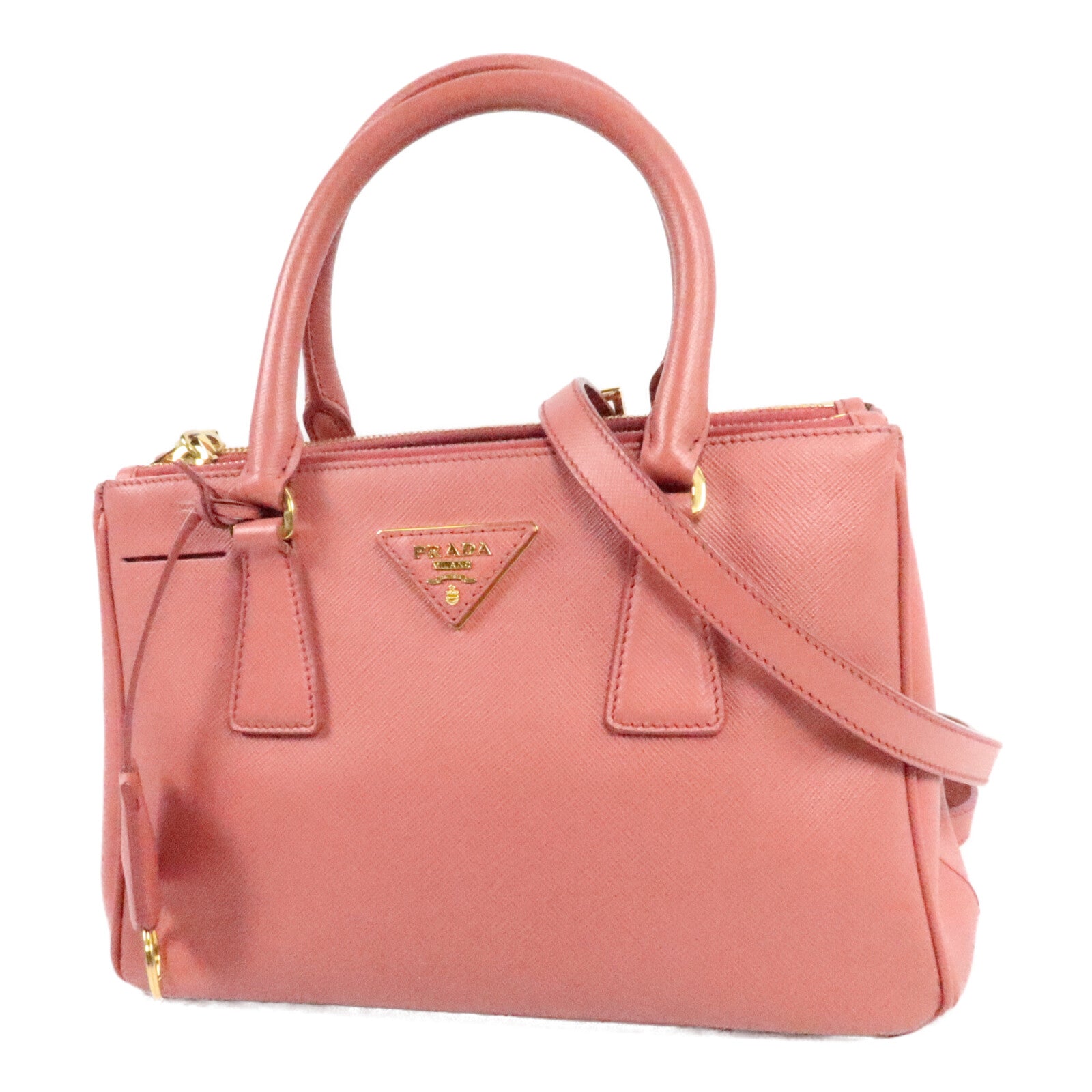 PRADA 牛皮皮革2 Way Shoulder Bag手挽肩背兩用袋