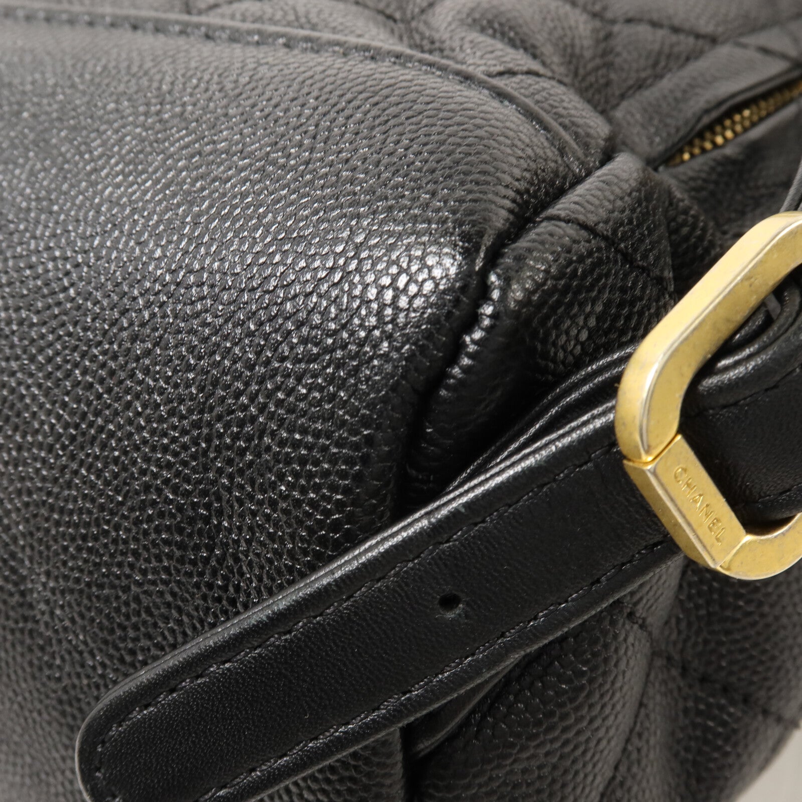 CHANEL 牛皮皮革Chain Backpack鏈帶背包
