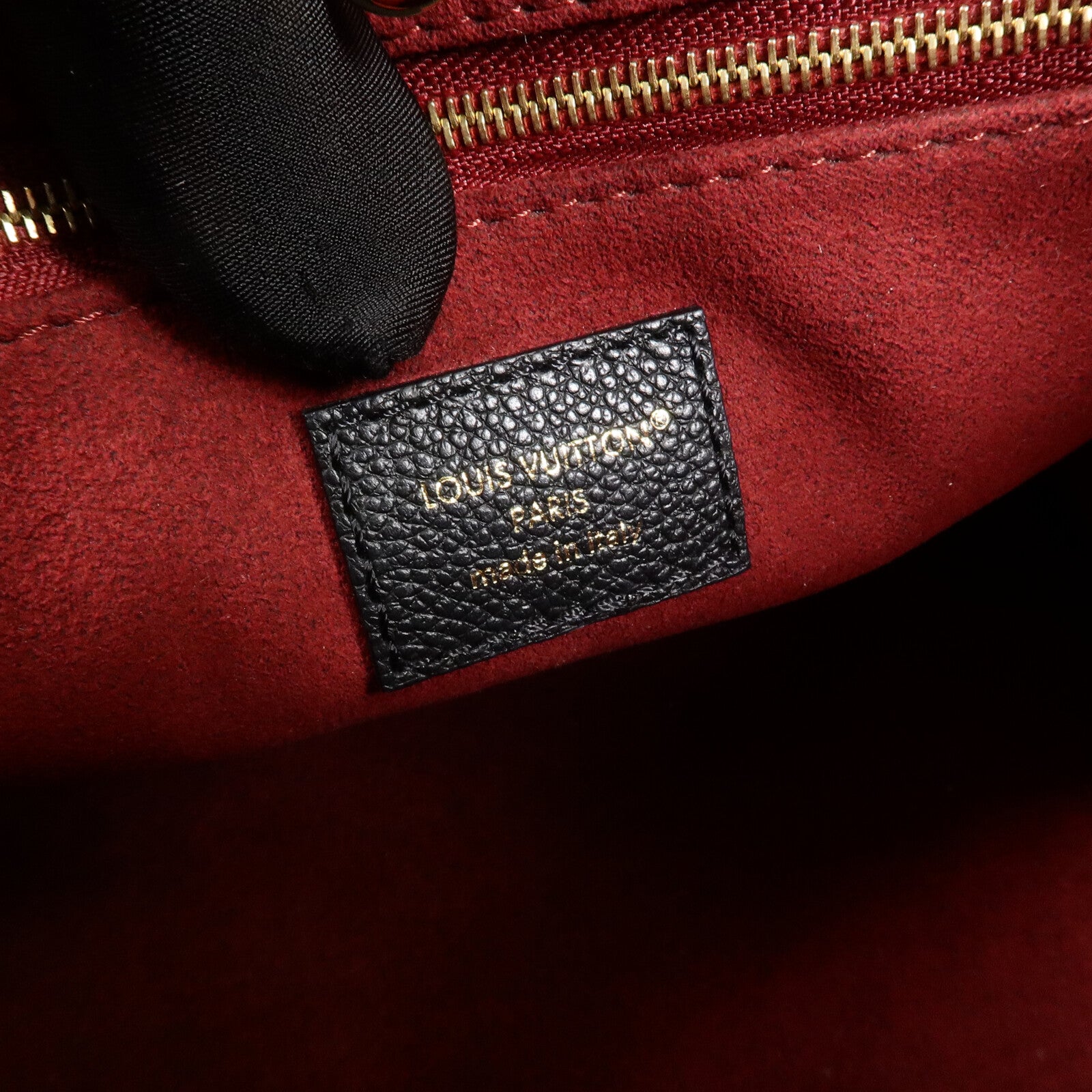 LOUIS VUITTON Monogram Empreinte On The Go PM金扣手挽肩背兩用袋
