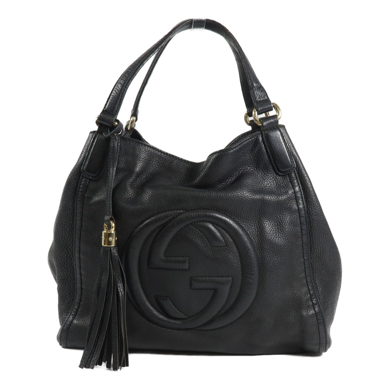 GUCCI 牛皮皮革Soho Shoulder Tote肩背袋/手挽袋
