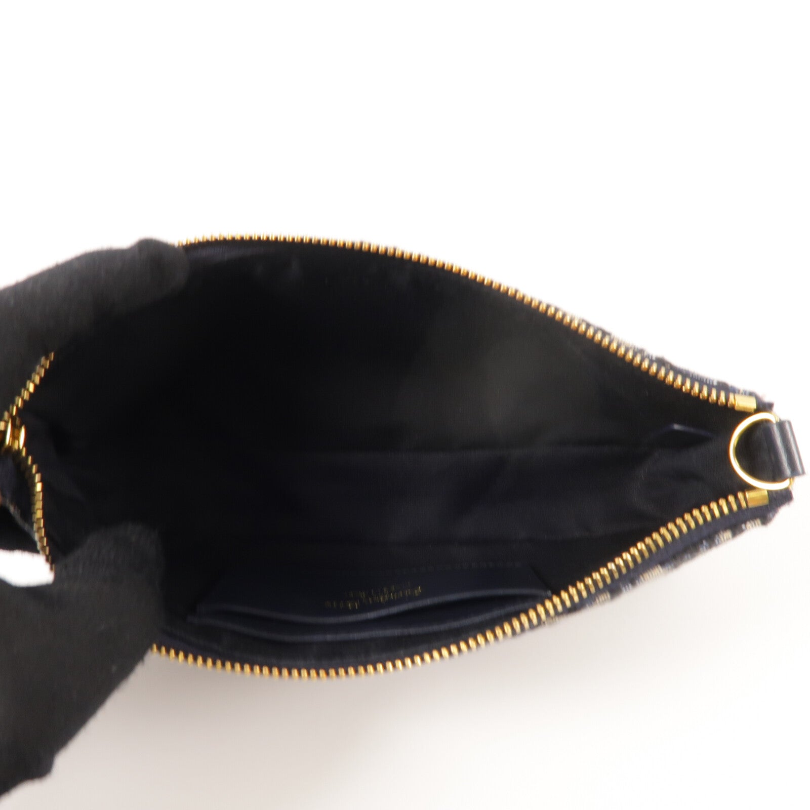 Dior 帆布30 Montaigne Pouch With Chain鏈帶肩背袋