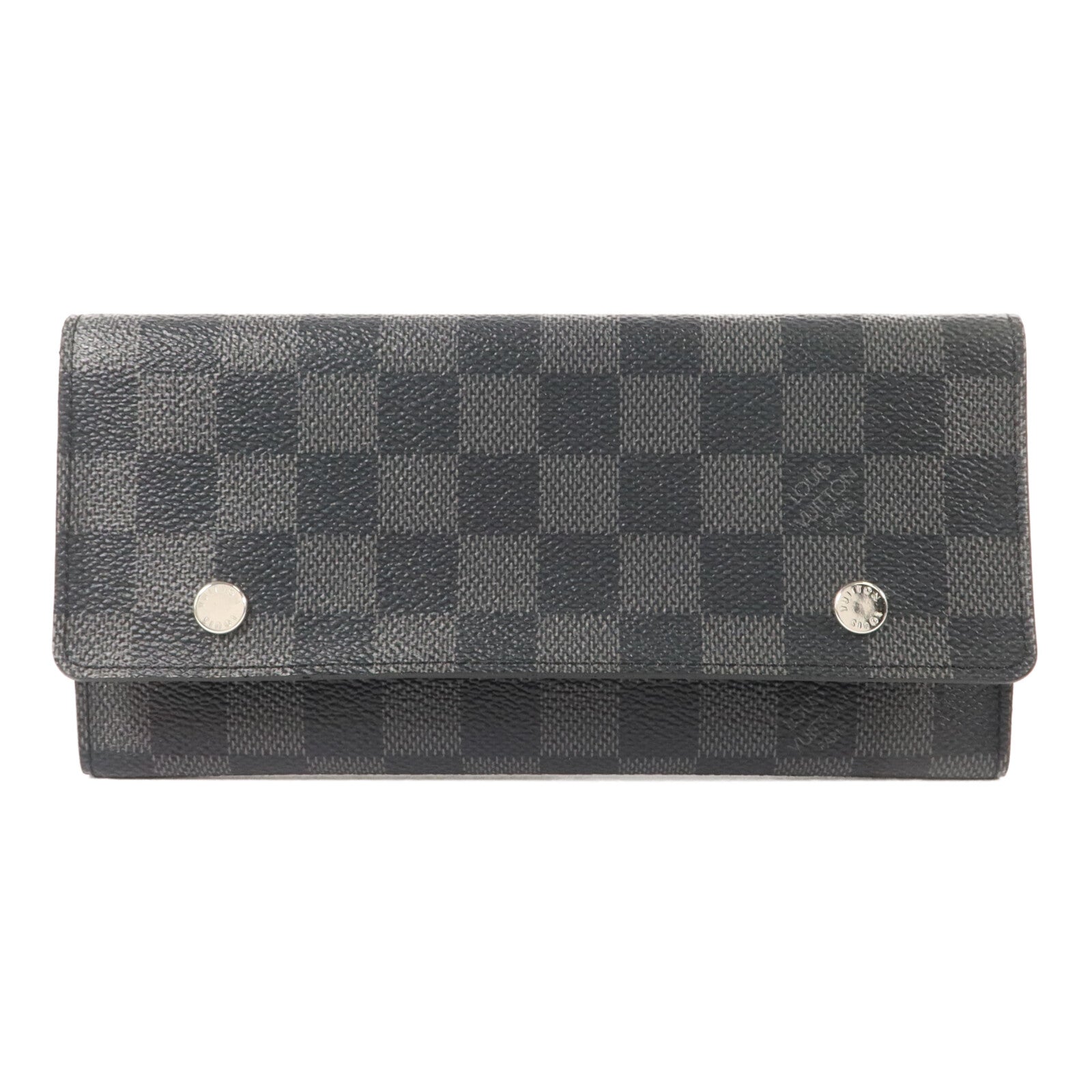LOUIS VUITTON Damier Graphite Portefeuille Long Modulable長錢包