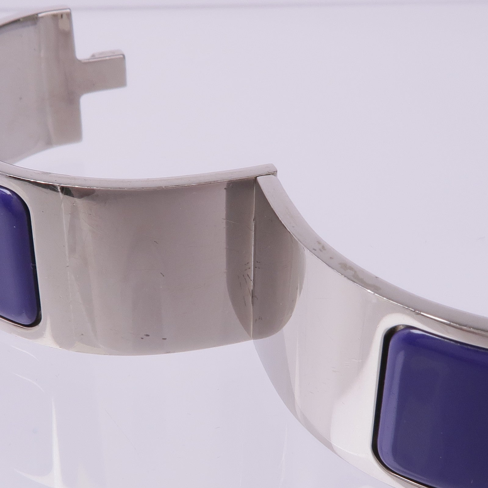 HERMES 金屬/琺瑯Clic-Clac H手鐲