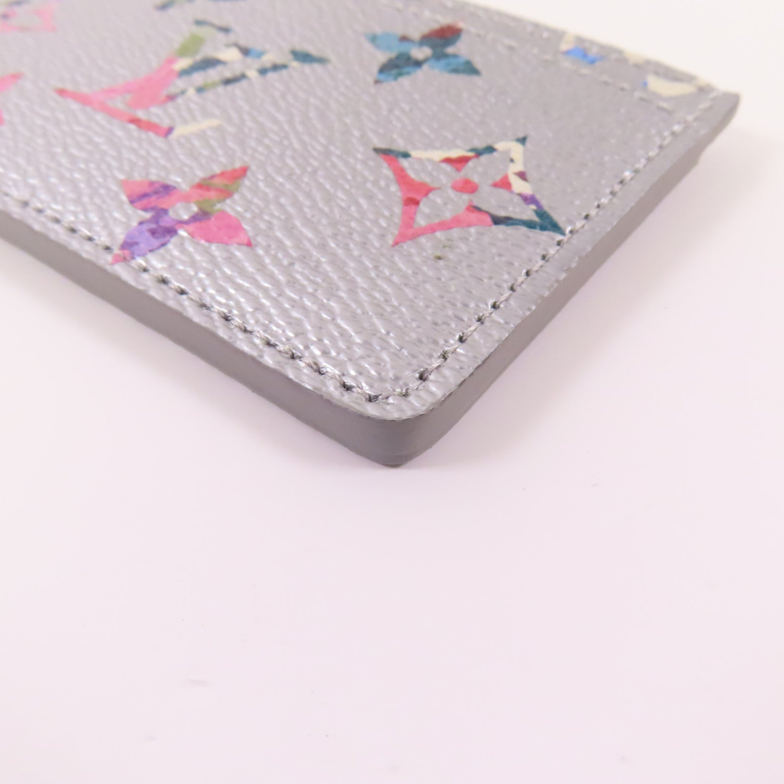 LOUIS VUITTON Monogram Metallic Garden Card Case卡片套