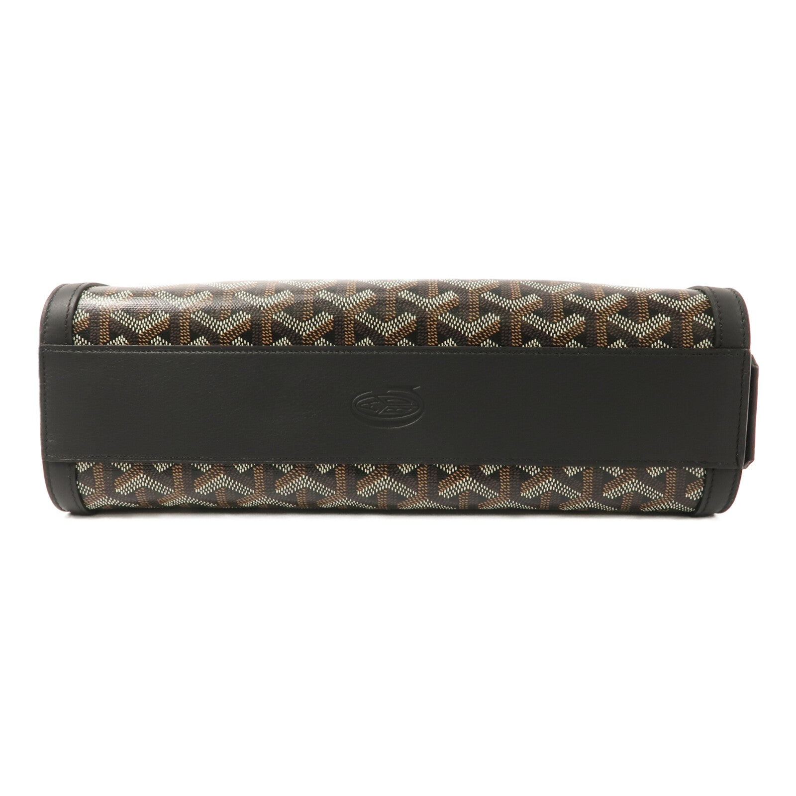 GOYARD 塗層帆布/牛皮皮革Sac Bonbonniere PM肩背袋