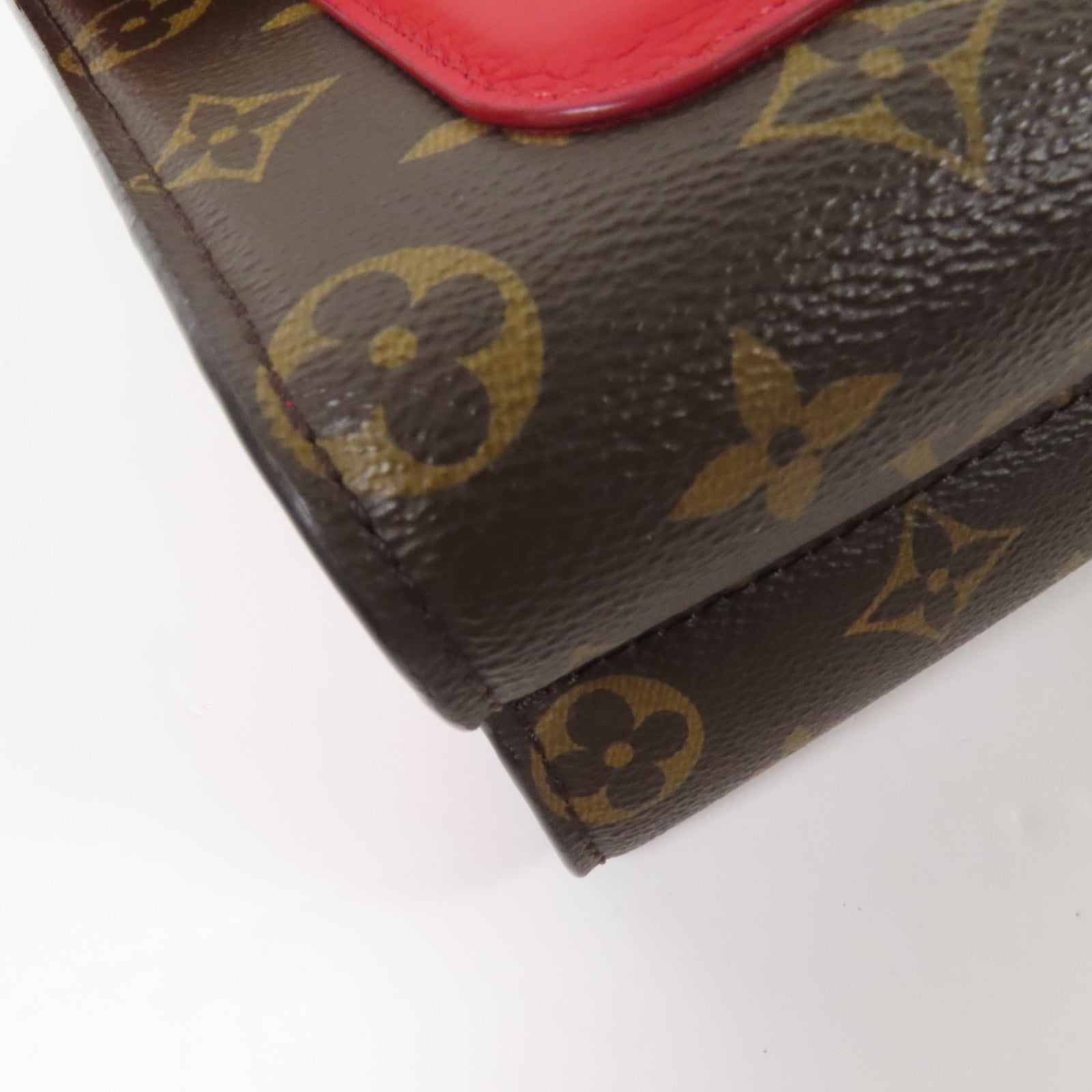 LOUIS VUITTON Monogram Victoire金扣鏈帶肩背袋