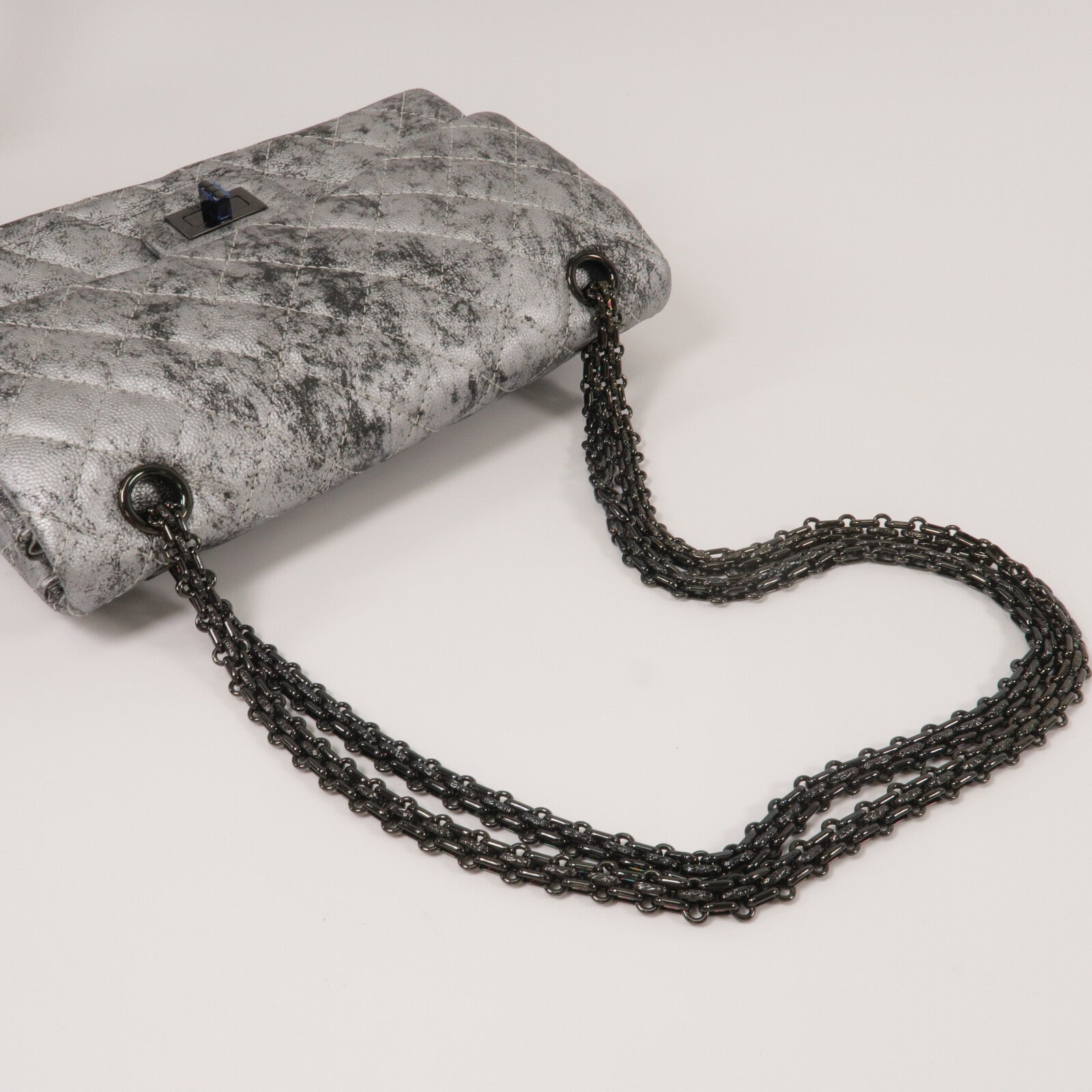 CHANEL 牛皮皮革2.55 Small鏈帶肩背袋
