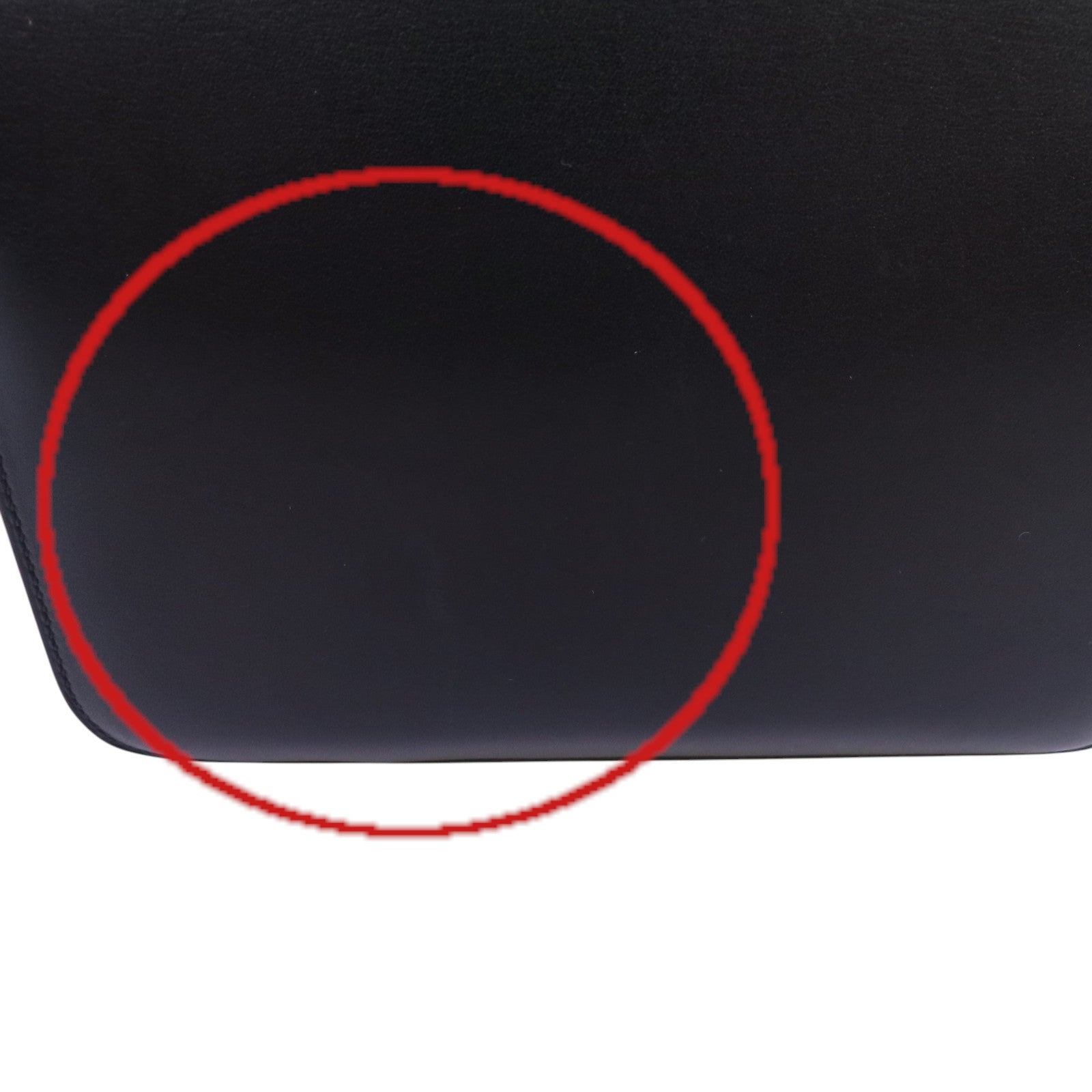 HERMES Swift皮革Mini Constance Shoulder Bag銀扣肩背袋