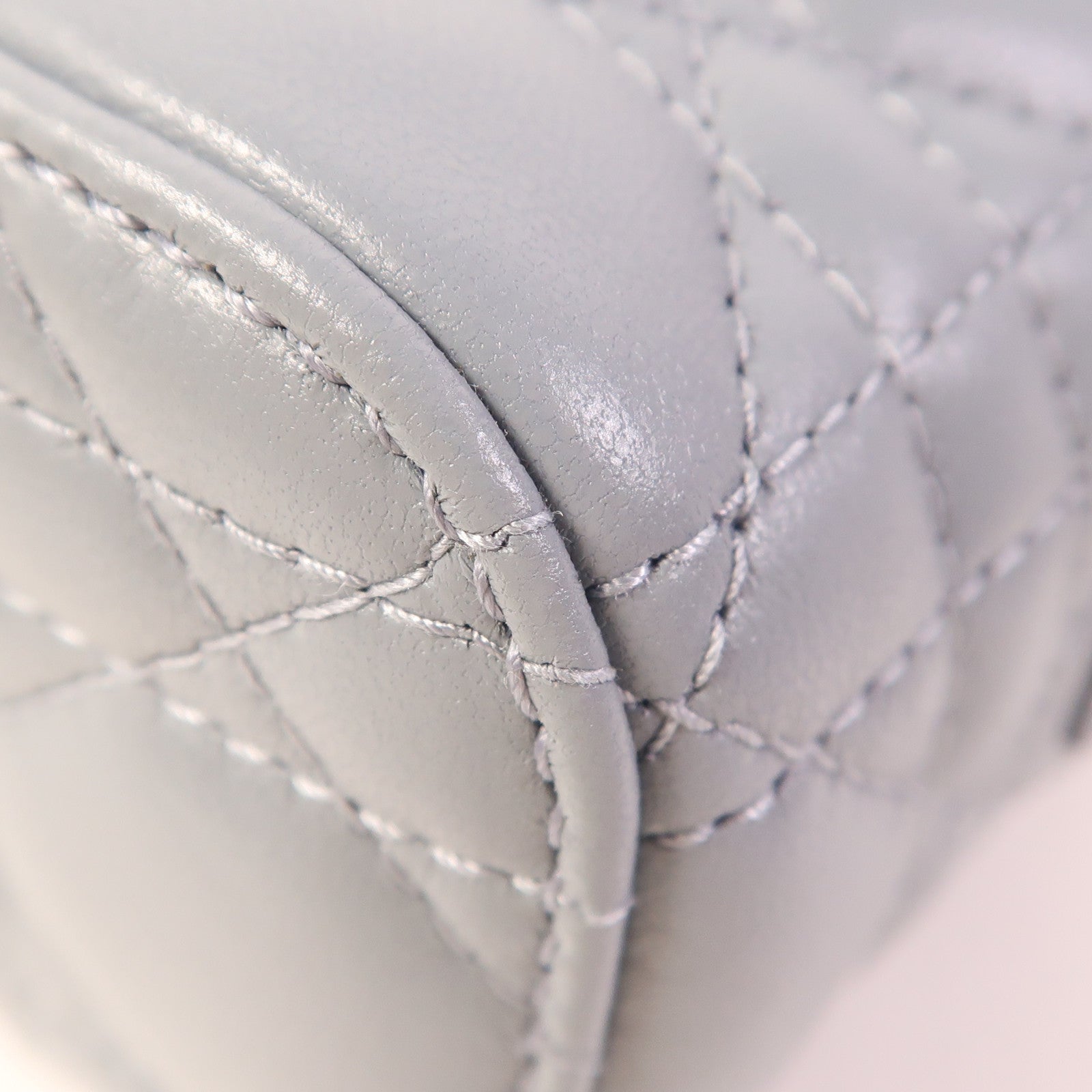 Dior 羊皮皮革Cannage Vanity金扣手挽肩背兩用袋