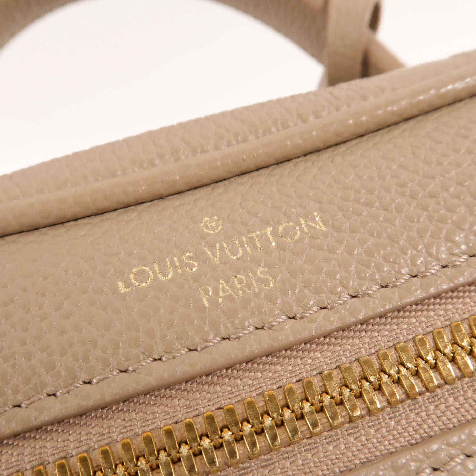 LOUIS VUITTON Monogram Empreinte Vanity PM金扣手挽肩背兩用袋