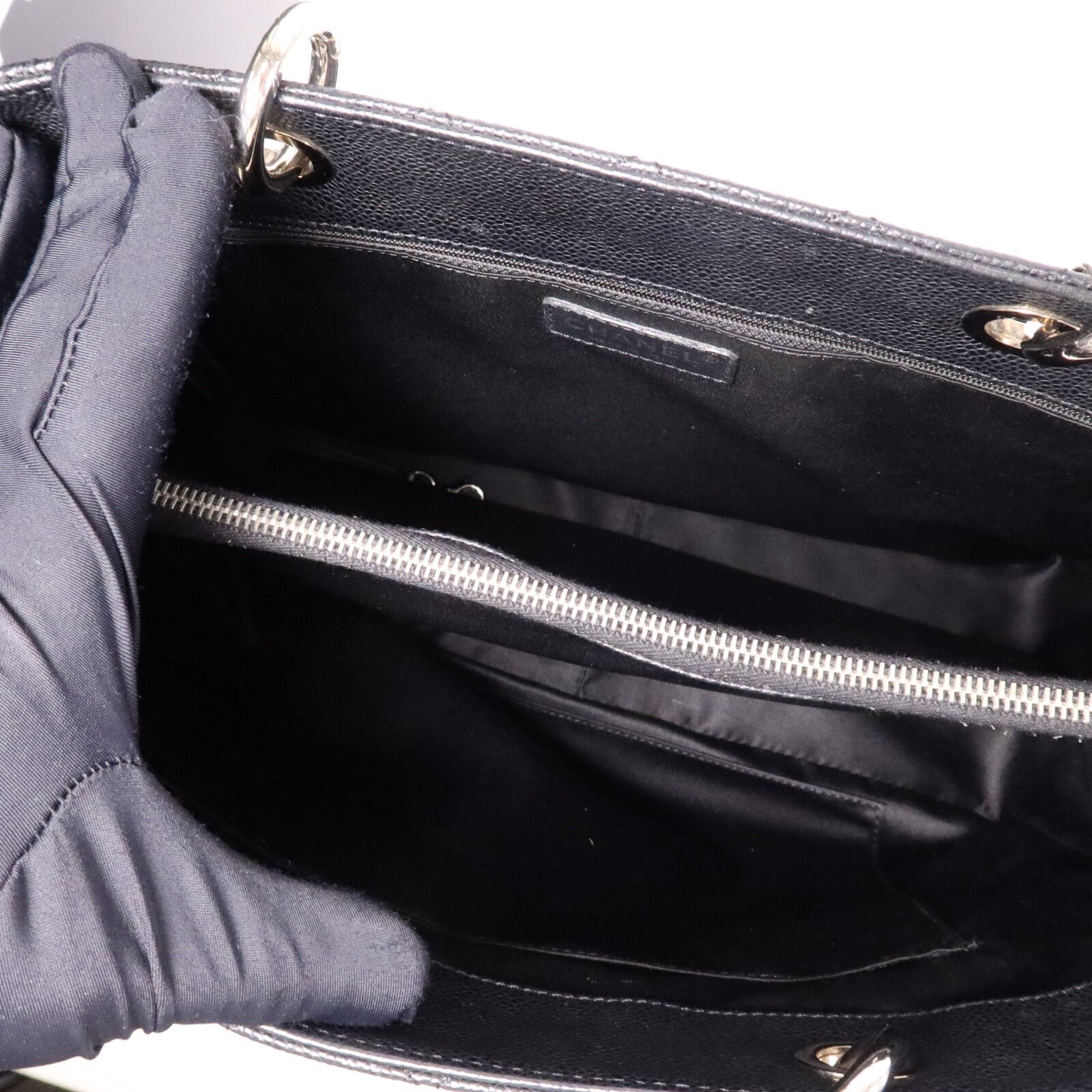 CHANEL GST Grand Shopping Tote Bag鏈帶肩背袋