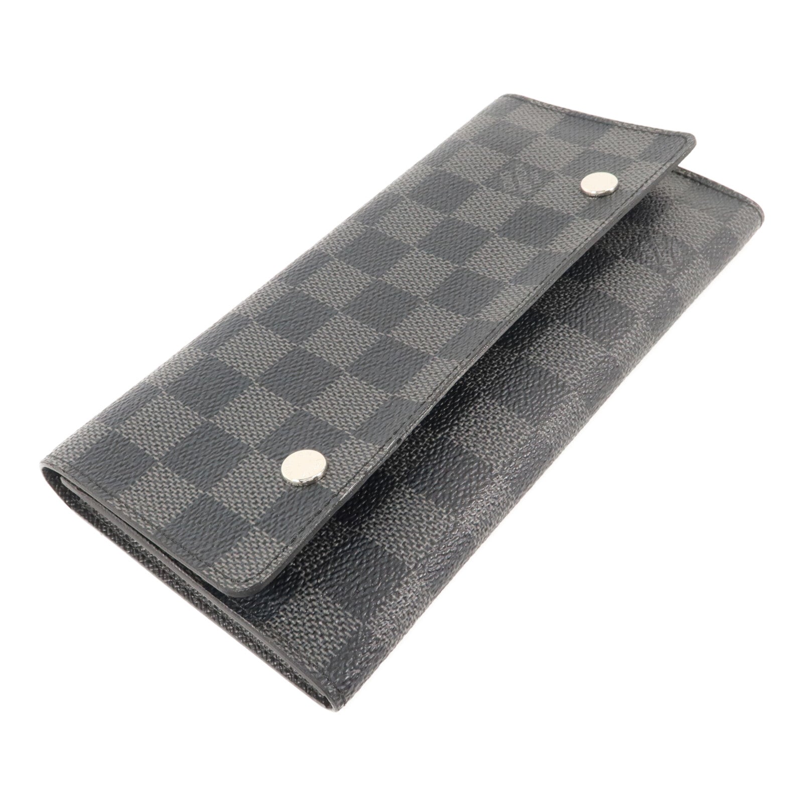 LOUIS VUITTON Damier Graphite Portefeuille Long Modulable長錢包