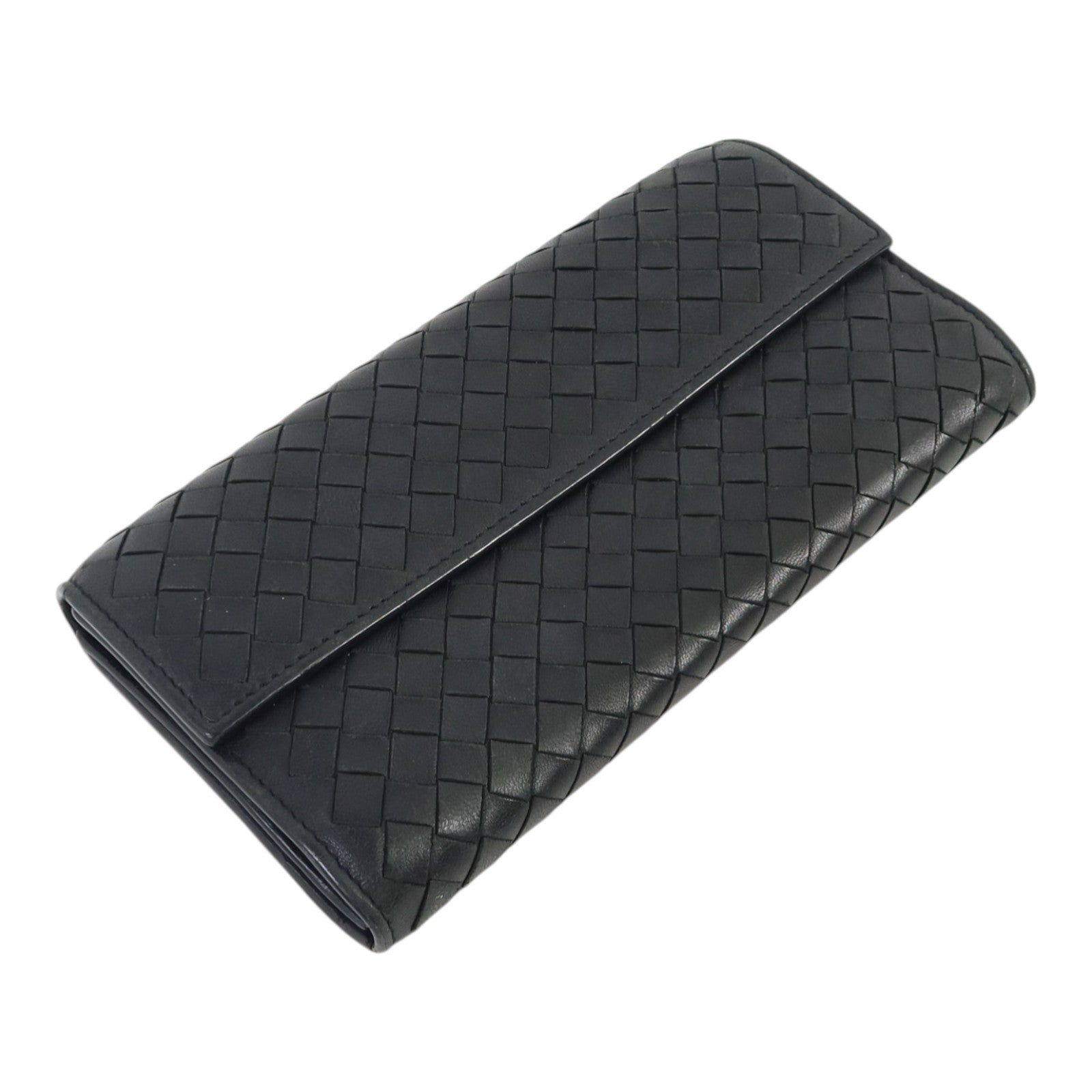 BOTTEGA VENETA 【激減優惠】織紋皮革Wallet長錢包