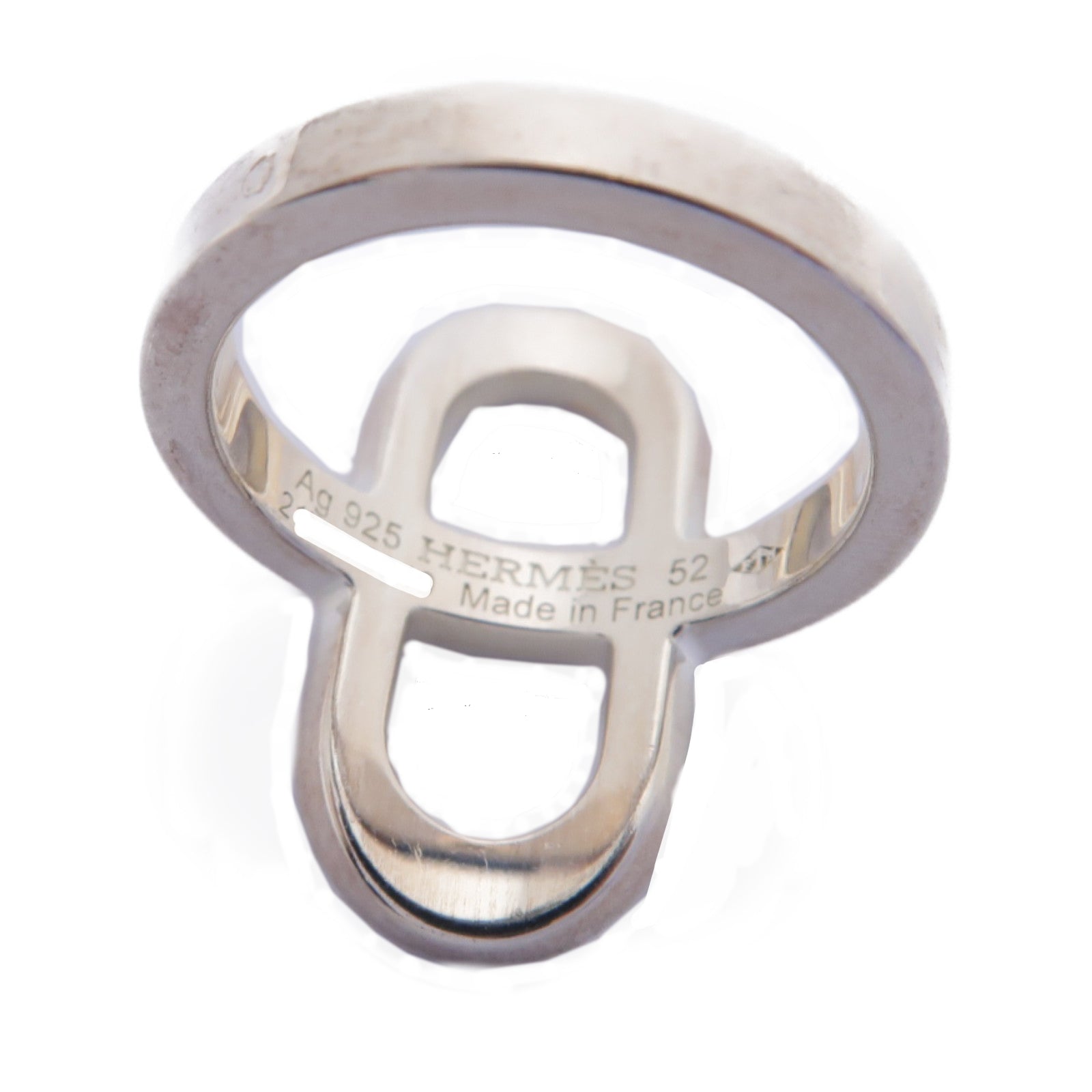 HERMES 925純銀Silver Ring戒指US#6
