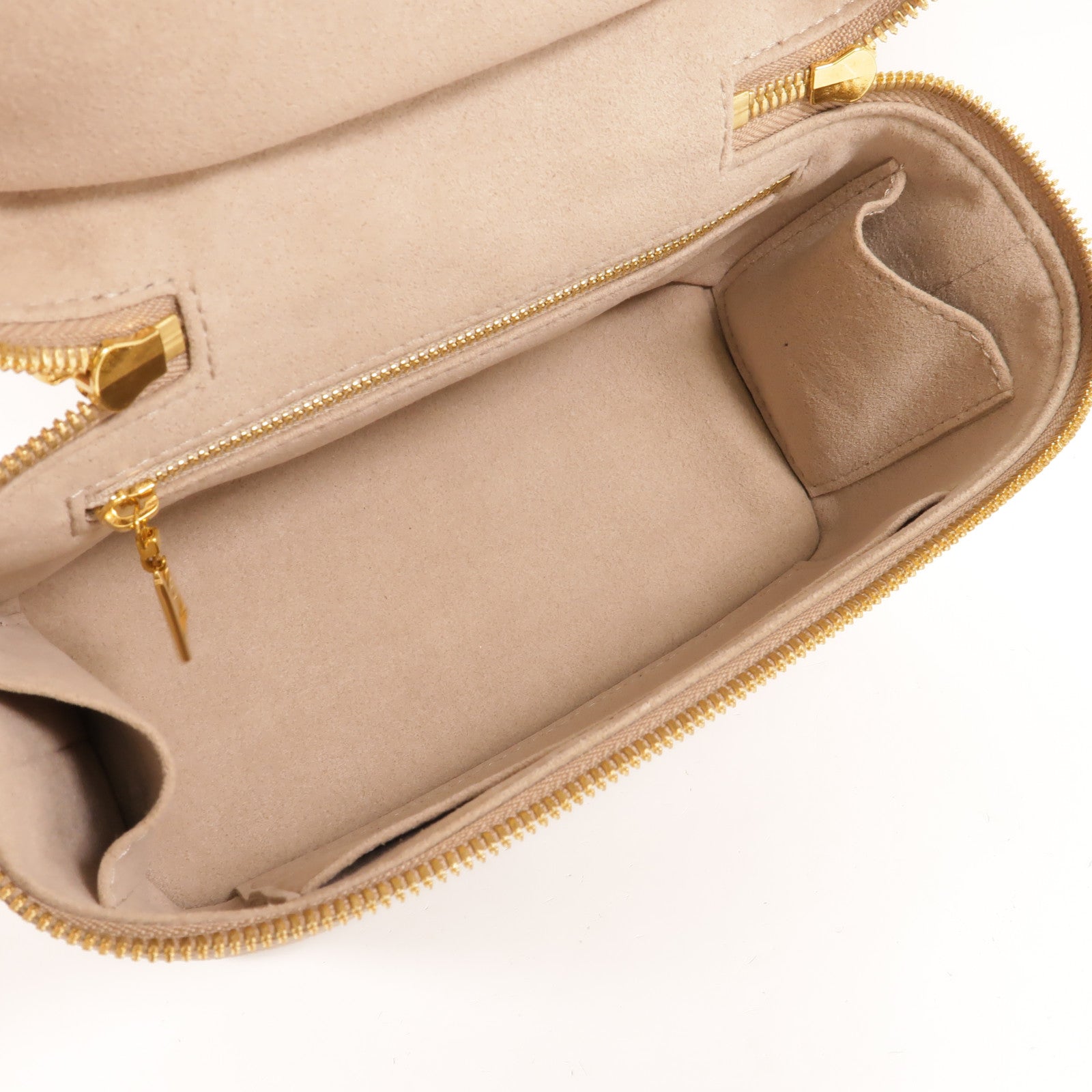 LOUIS VUITTON Monogram Empreinte Vanity PM金扣手挽肩背兩用袋