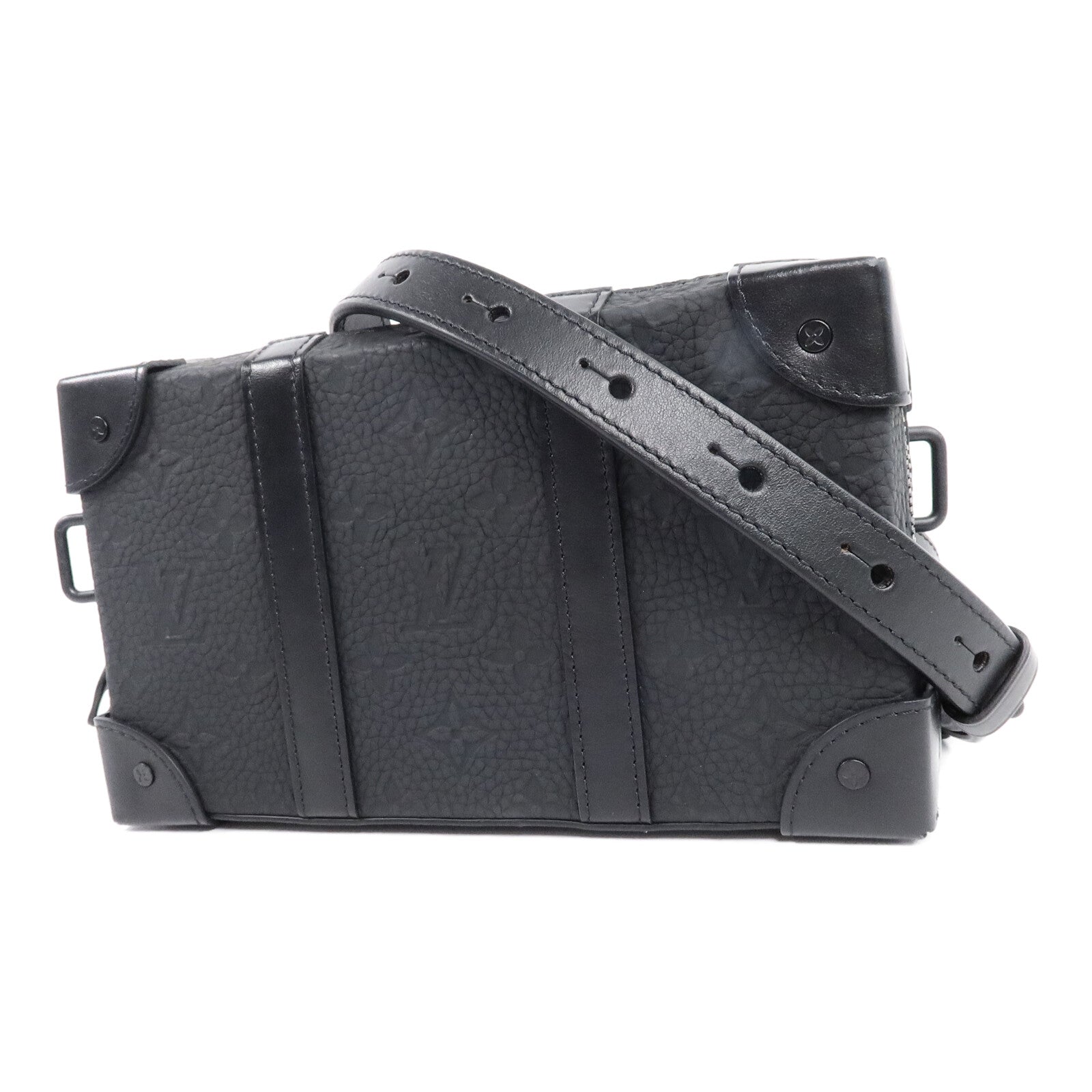 LOUIS VUITTON Monogram Taurillon Soft Trunk肩背袋